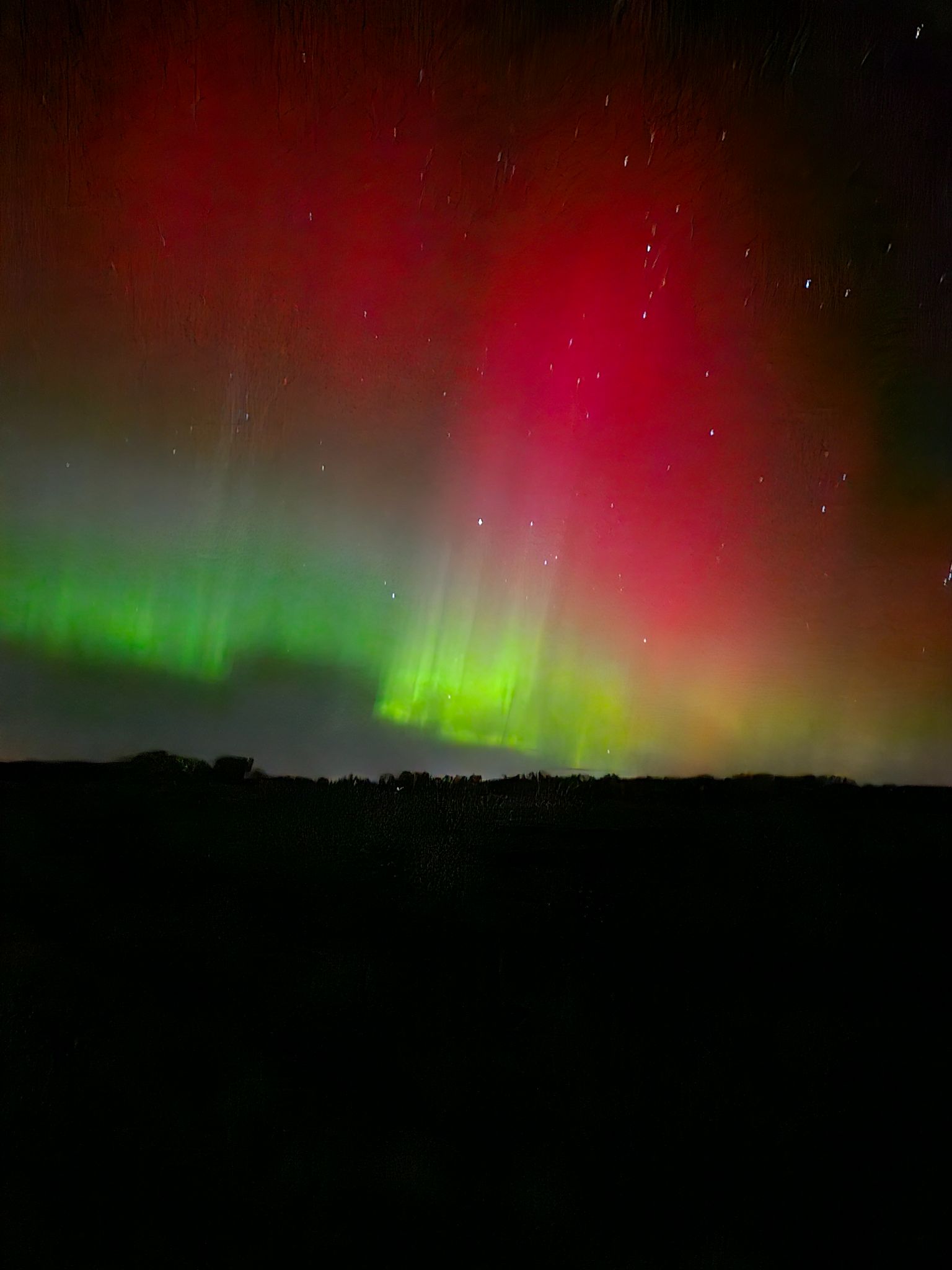 Community photo entitled Fire in the Sky by Lisa Durick on 10/07/2024 at Grand Forks, North Dakota USA