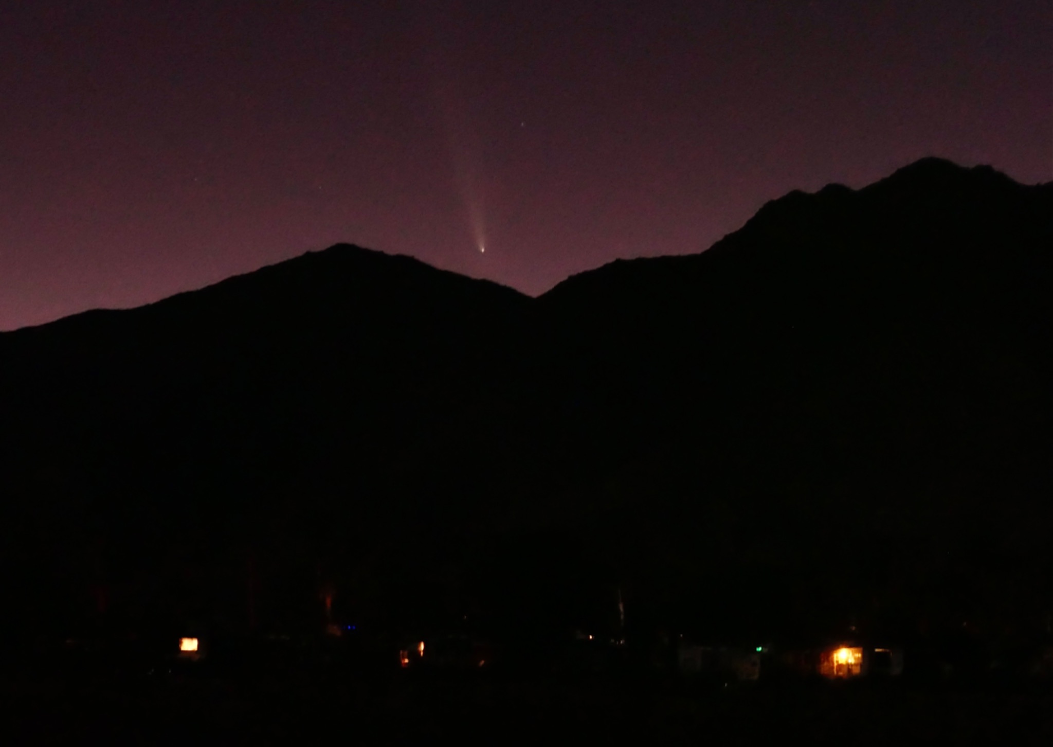 Community photo entitled Comet A-3 by Leslie McCollum on 10/13/2024 at Borrego Springs CA