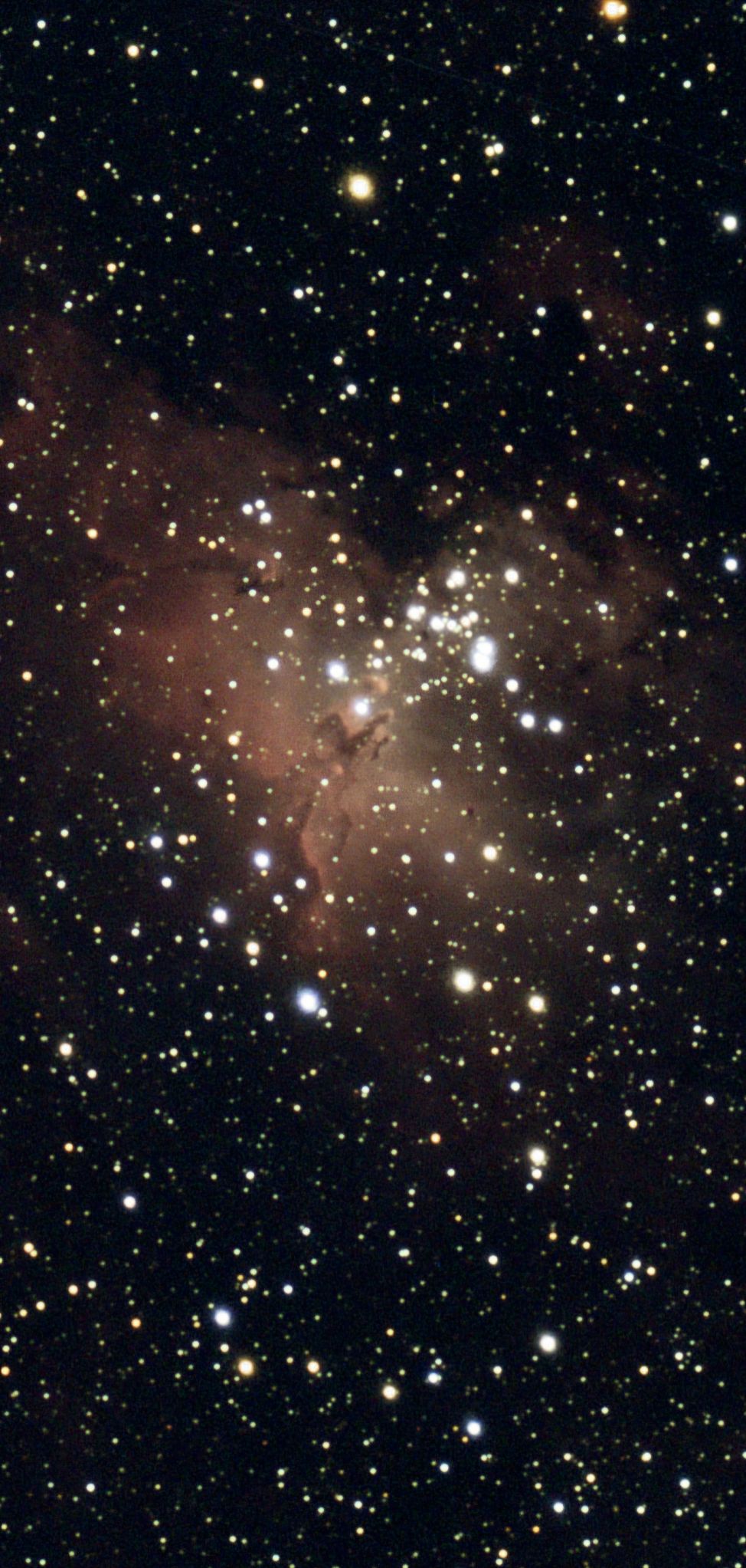 Community photo entitled M16 The Eagle Nebula by Fred Holman on 10/05/2024 at Contoocook, New Hampshire USA