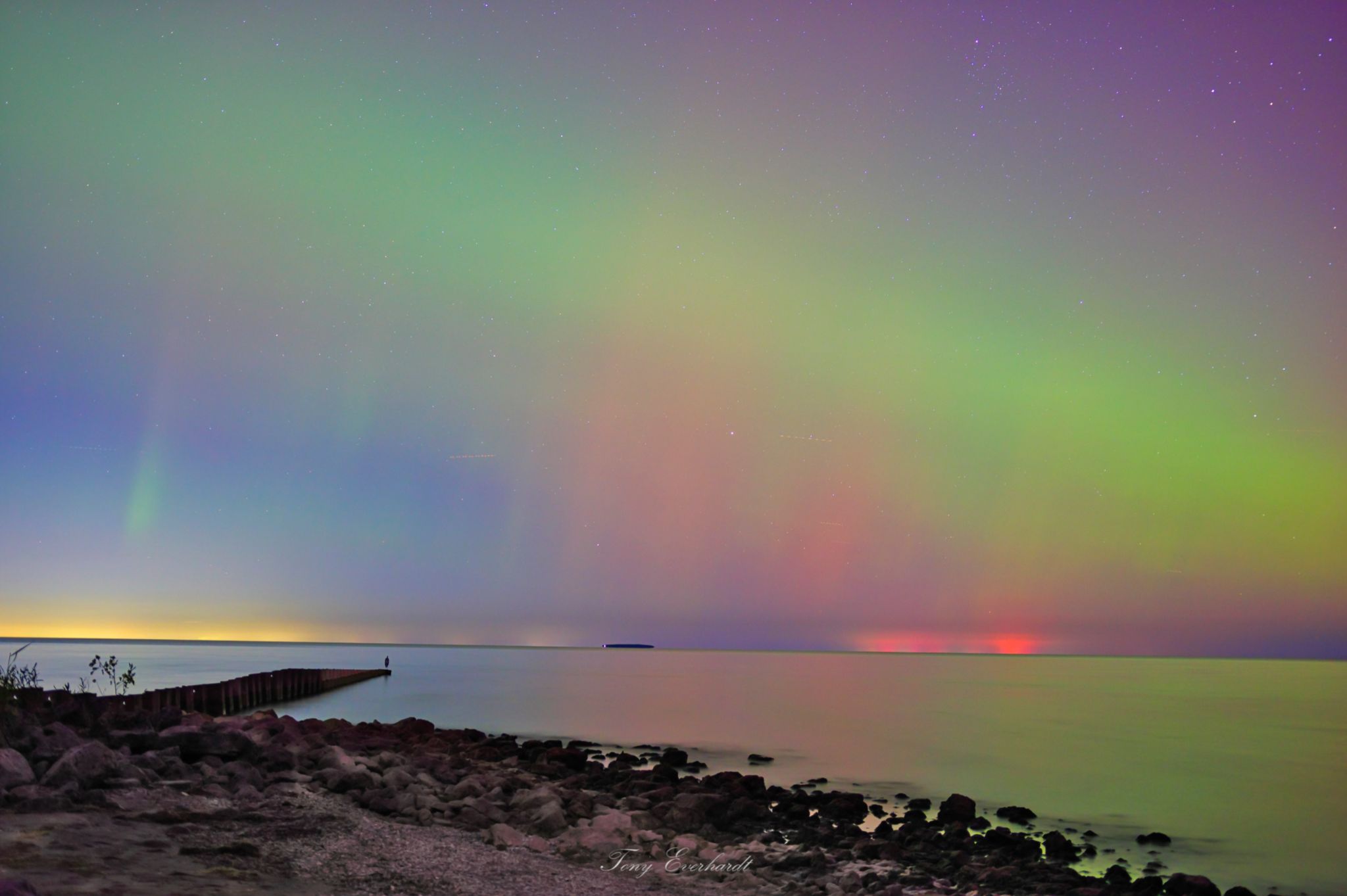 Community photo entitled Sherbert skies by Tony Everhardt on 10/10/2024 at Ottawa County, Ohio