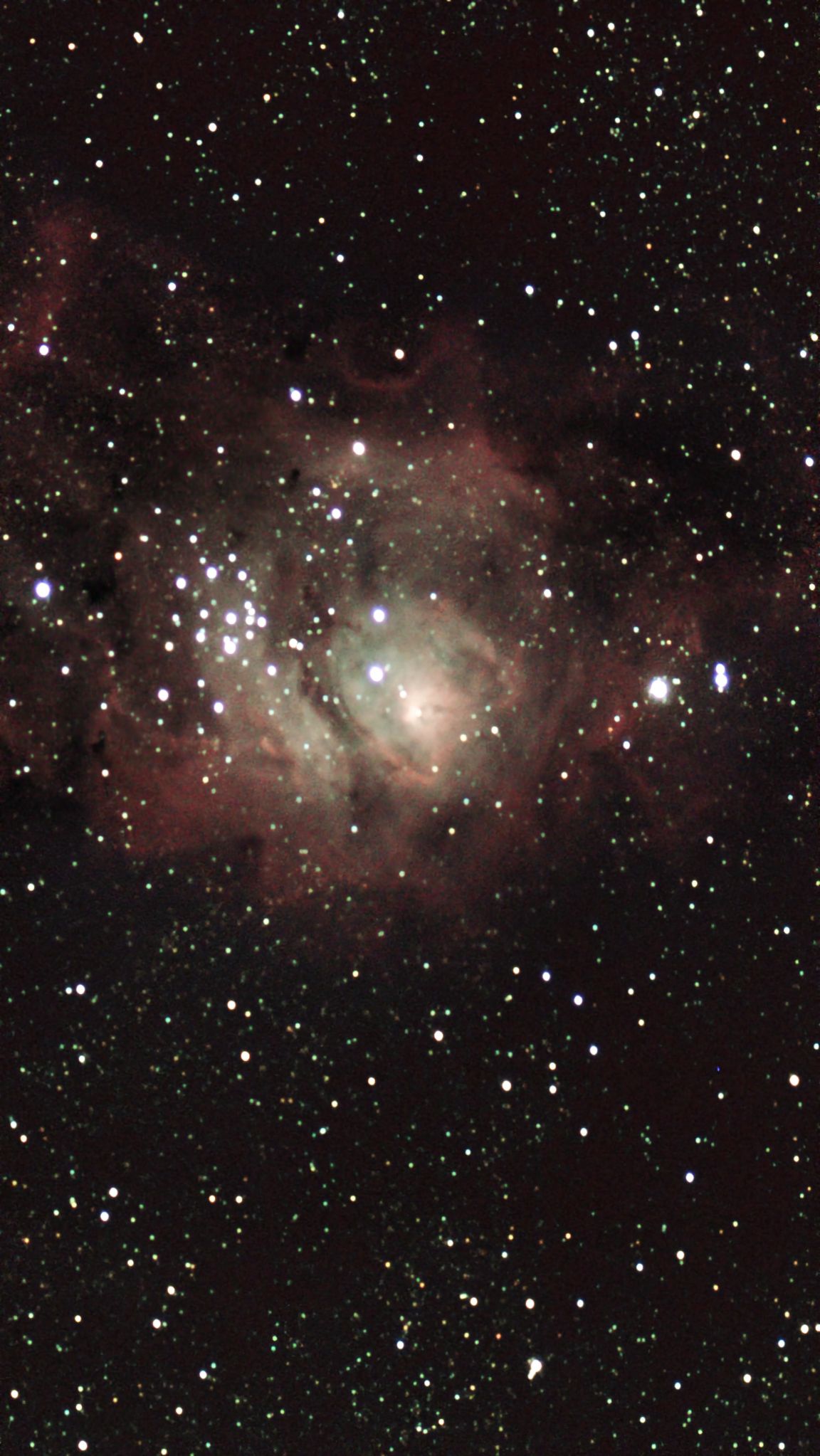 Community photo entitled Lagoon Nebula Messier 8 by Fred Holman on 10/05/2024 at Contoocook, New Hampshire.  USA