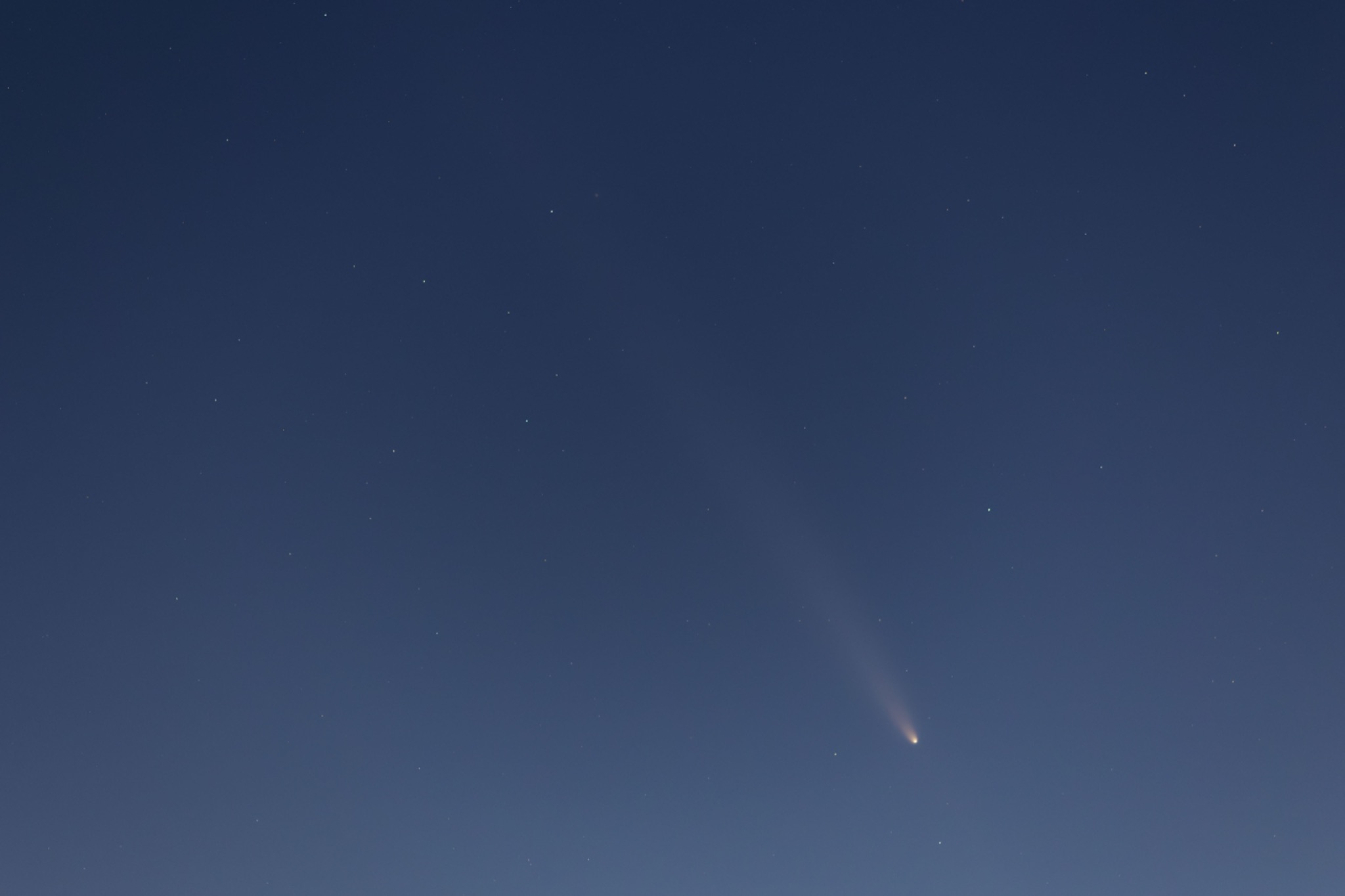 Community photo entitled Comet Atlas 2023 by Tim Rubbert on 10/14/2024 at Whitefish, Montana, USA