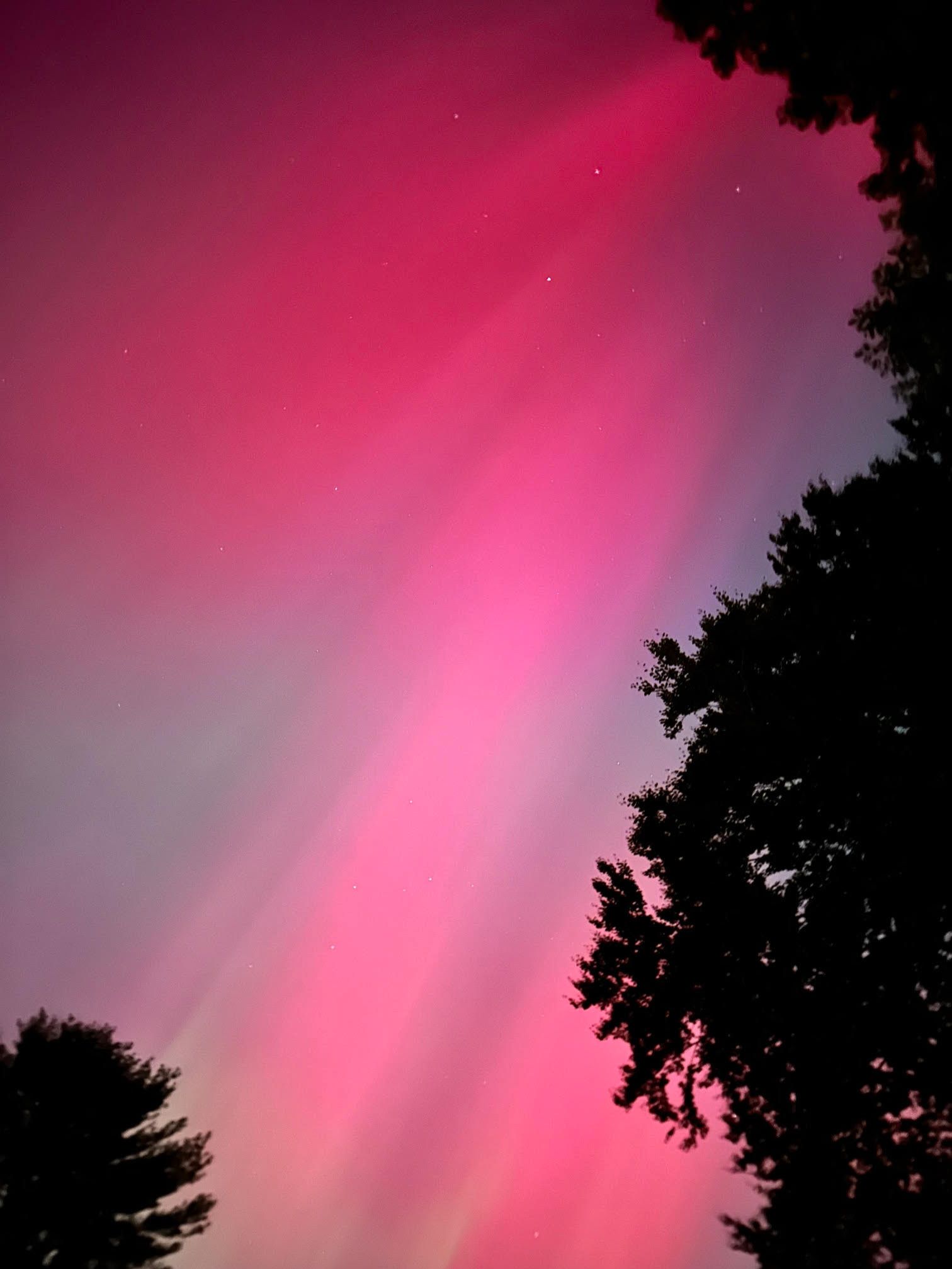 Community photo entitled Red Skies at Night! by David Aucoin on 10/10/2024 at Waltham, MA