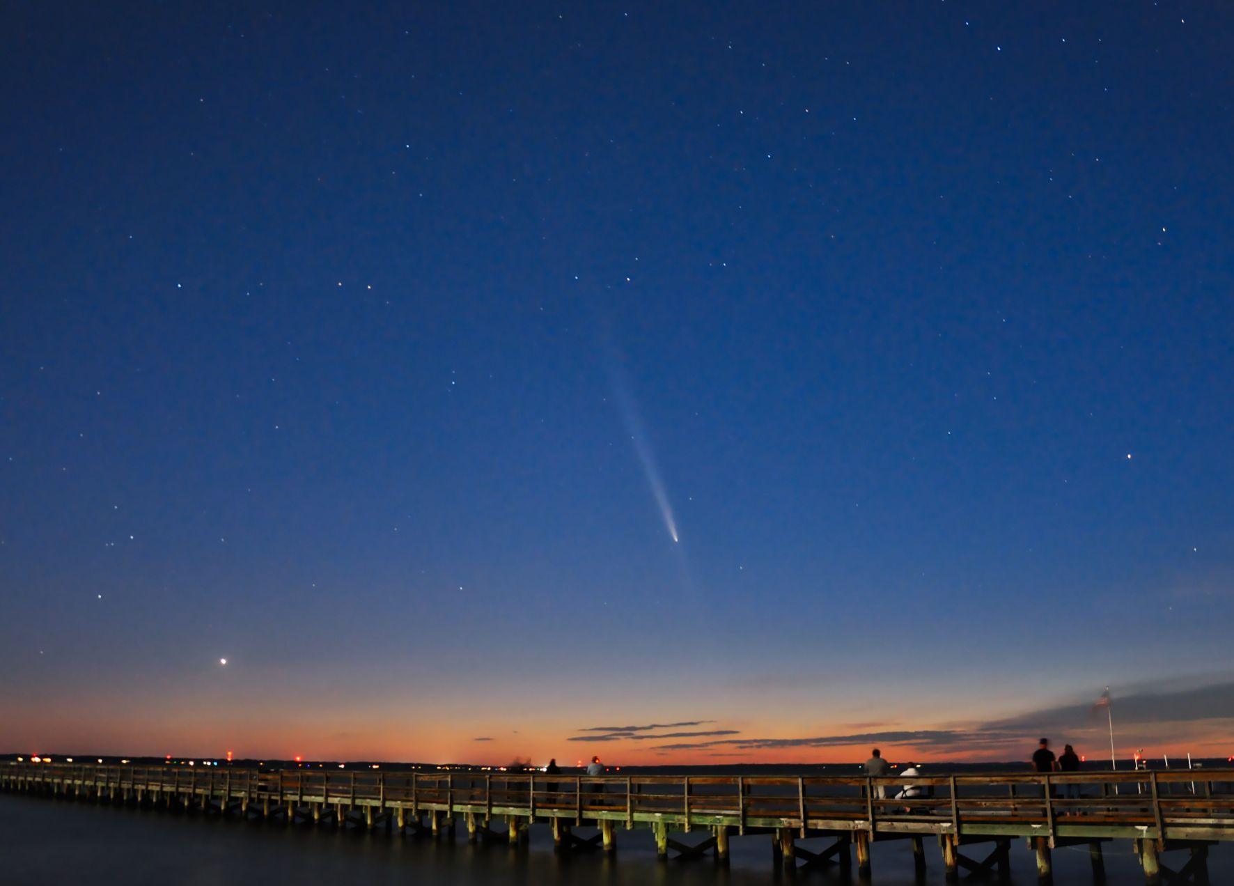 Community photo entitled Comet A3 Tsuchinshan-ATLAS by Mario Rana on 10/14/2024 at Newport News, Virginia