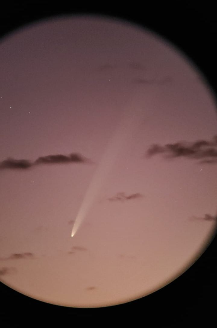 Community photo entitled Comet C/2023 AS (Tsuchinshan-ATLAS)  Oct. 3 2024 Punta Balandra RD by John Van Allen on 10/03/2024 at Punta Balandra, Republica Dominicana