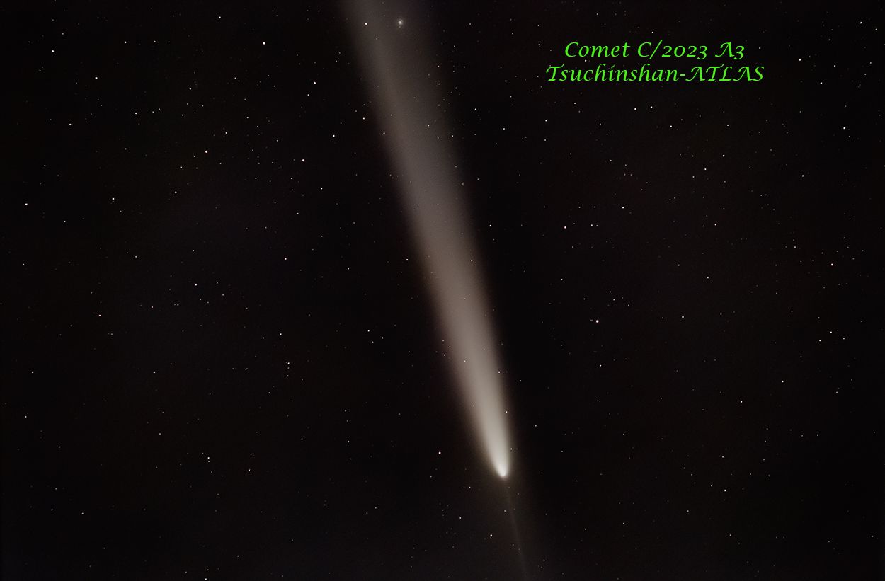 Community photo entitled Comet C/2023 A3 Tsuchinshan-ATLAS by Steve Wilson on 10/14/2024 at Brookville, Kansas USA