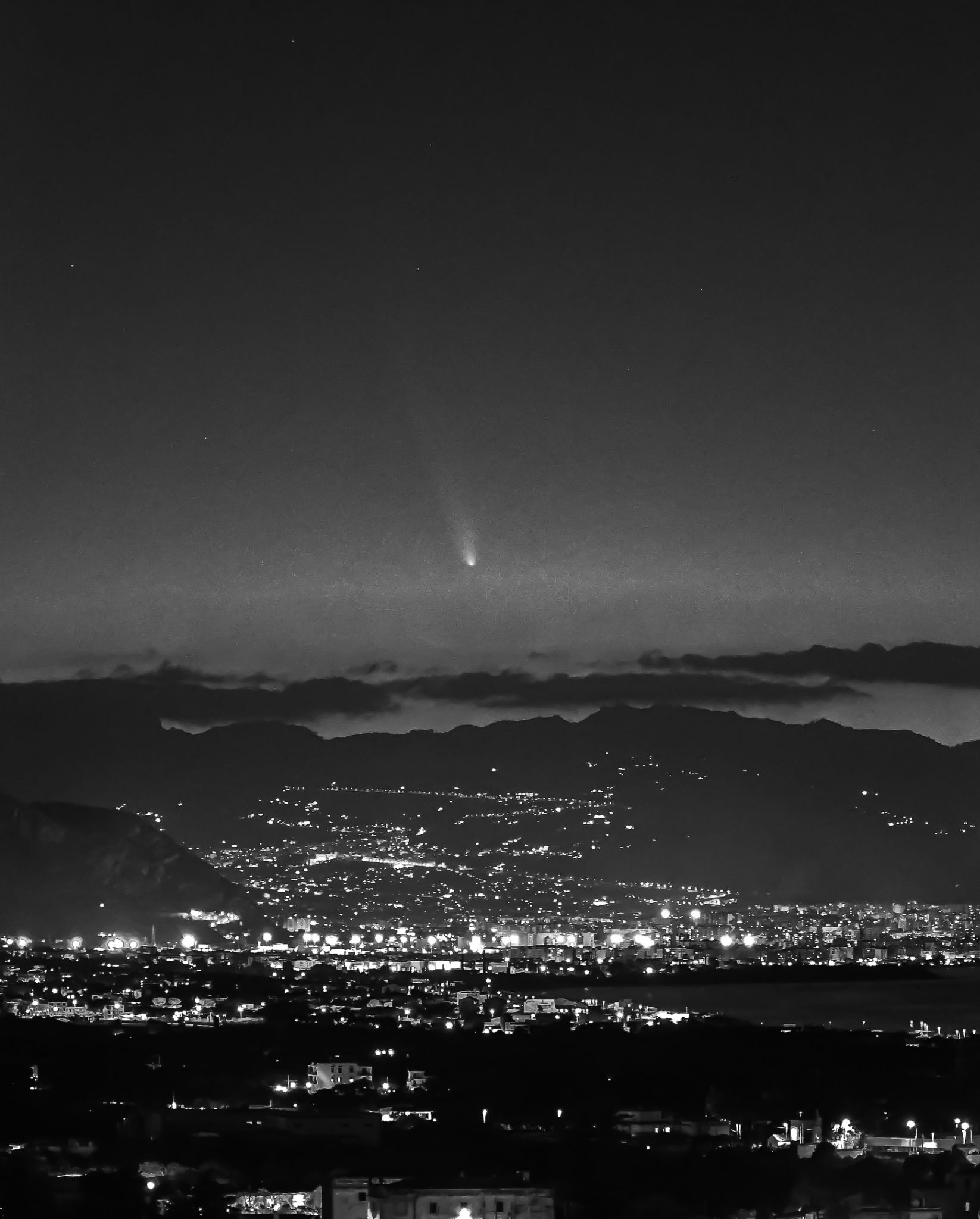 Community photo entitled A celestial wanderer in the Sicilian sky by Teresa Molinaro on 10/12/2024 at Palermo, Sicily, Italy