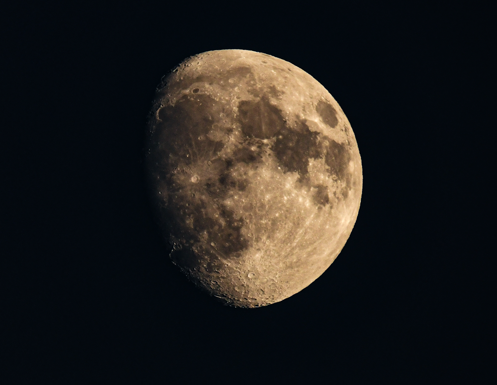 Community photo entitled Waxing Gibbous Moon by Charles Reinhart on 10/13/2024 at Vincennes, Indiana