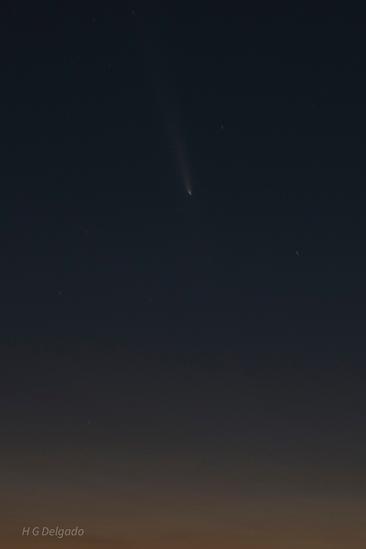 Community photo entitled Comet A3 from Lake Ackworth, GA by Hernan Delgado on 10/14/2024 at Lake Ackworth, Ackworth, Cobb, GA