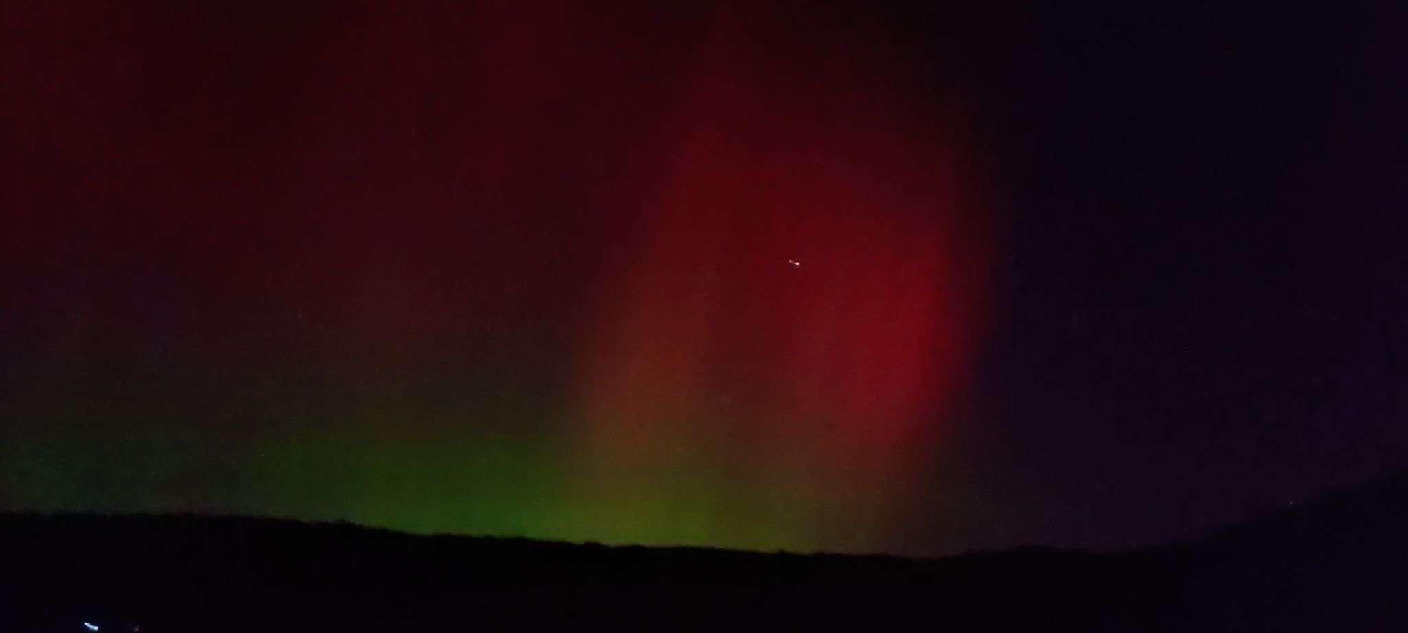 Community photo entitled Northern lights!! by Isaac Smith on 10/10/2024 at Sunbury,Pennsylvania, USA