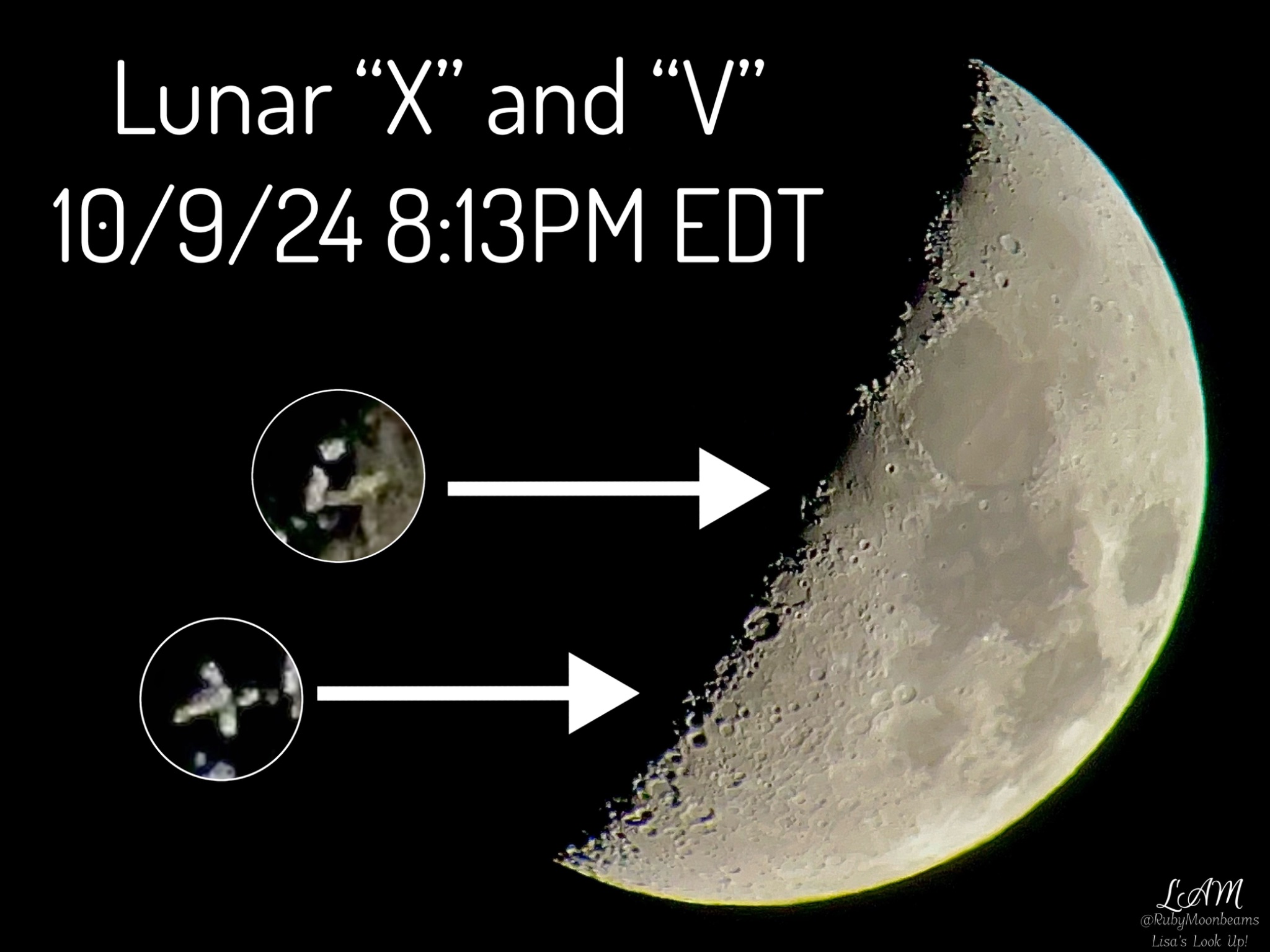 Community photo entitled “X” (and “V”) marks the spot! by Lisa Ann Fanning on 10/09/2024 at Monmouth County, NJ