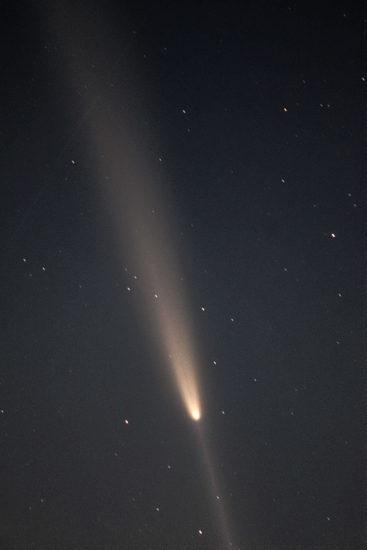 Community photo entitled The Anti-tail of Comet Tsuchinshan-ATLAS by Bree Martin on 10/14/2024 at California, USA 34N