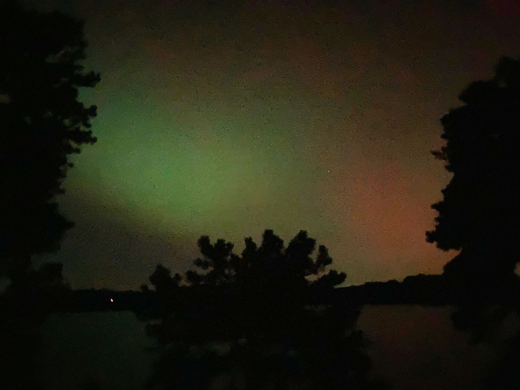 Community photo entitled Cape Cod looking west 10 PM by Bob Hallock on 10/10/2024 at Cape Cod, Massachusetts