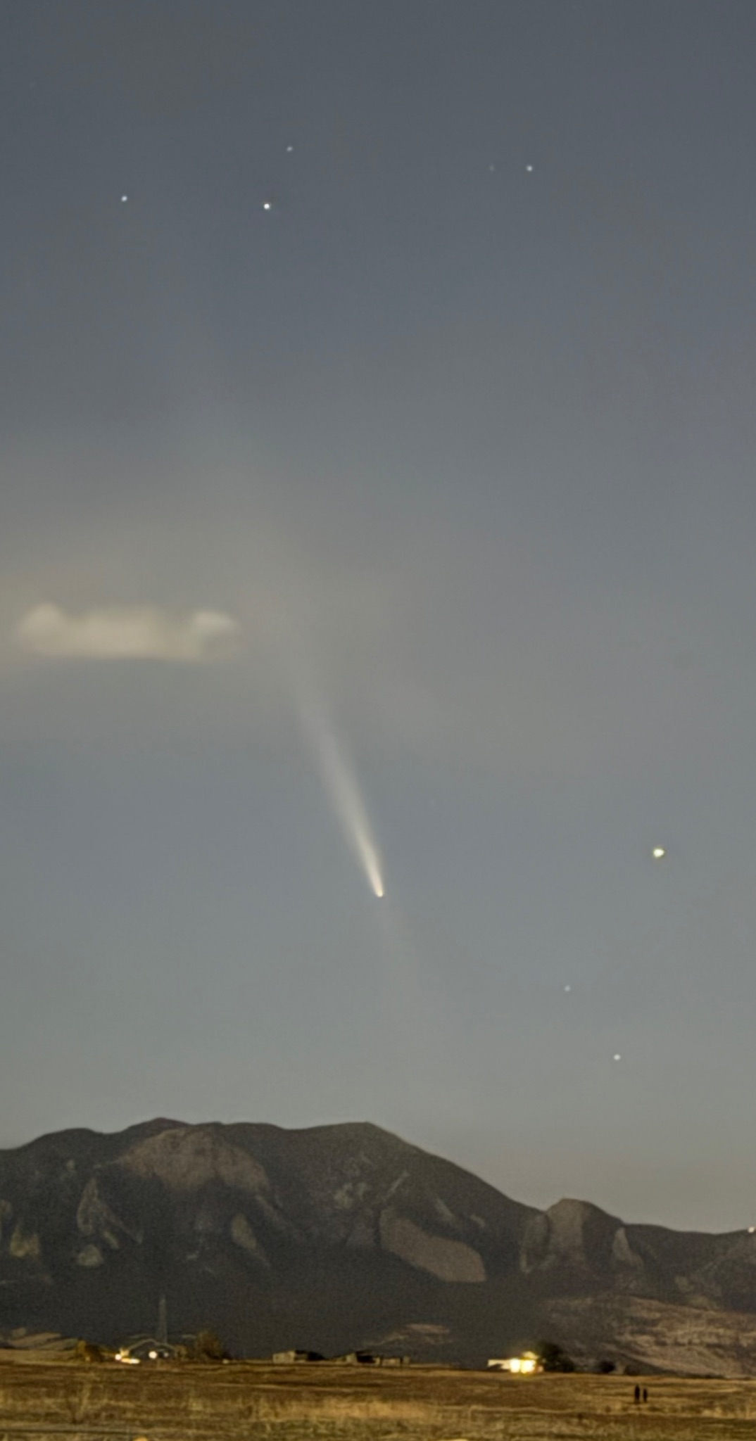 Community photo entitled Tsuchinshan ATLAS Comet by Suzy Curtin on 10/14/2024 at Louisville, CO USA