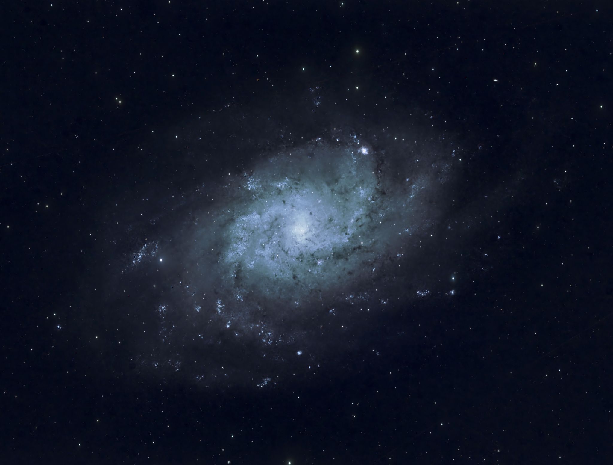 Community photo entitled M33, the Triangulum Galaxy by Catherine Hyde on 10/01/2024 at Cambria, CA USA