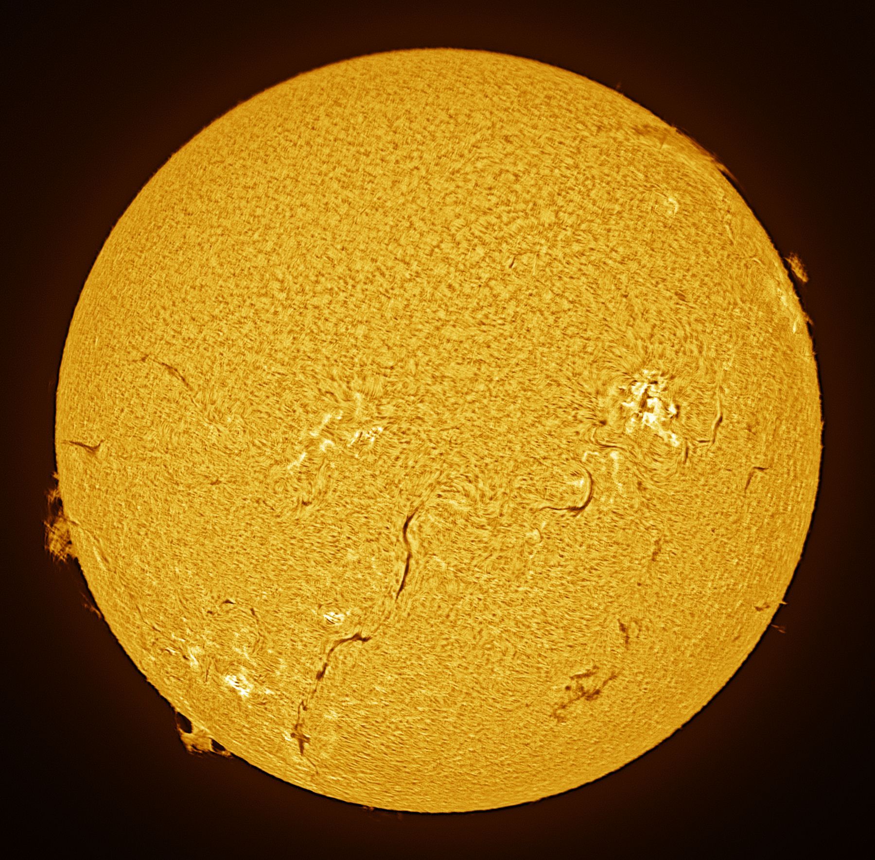 Community photo entitled Solar Activity by Jim Militello on 10/15/2024 at Tucson, Arizona  USA