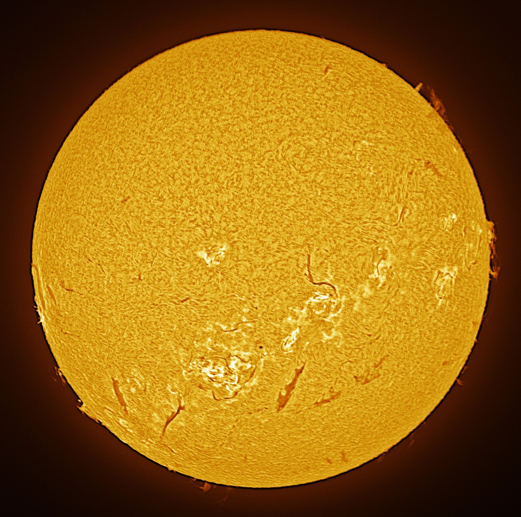 Community photo entitled Solar Activity by Jim Militello on 10/01/2024 at Tucson, Arizona  USA