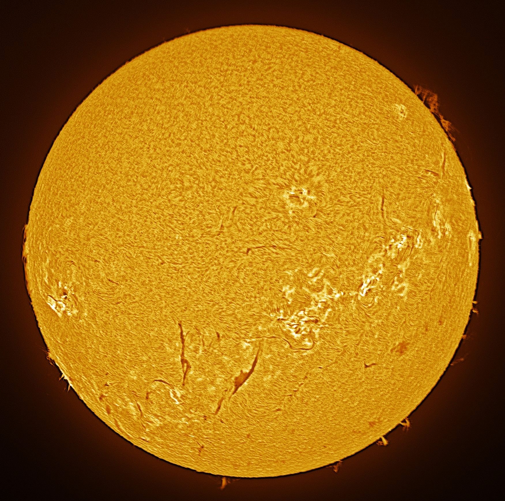 Community photo entitled Solar Activity by Jim Militello on 10/03/2024 at Tucson, Arizona  USA