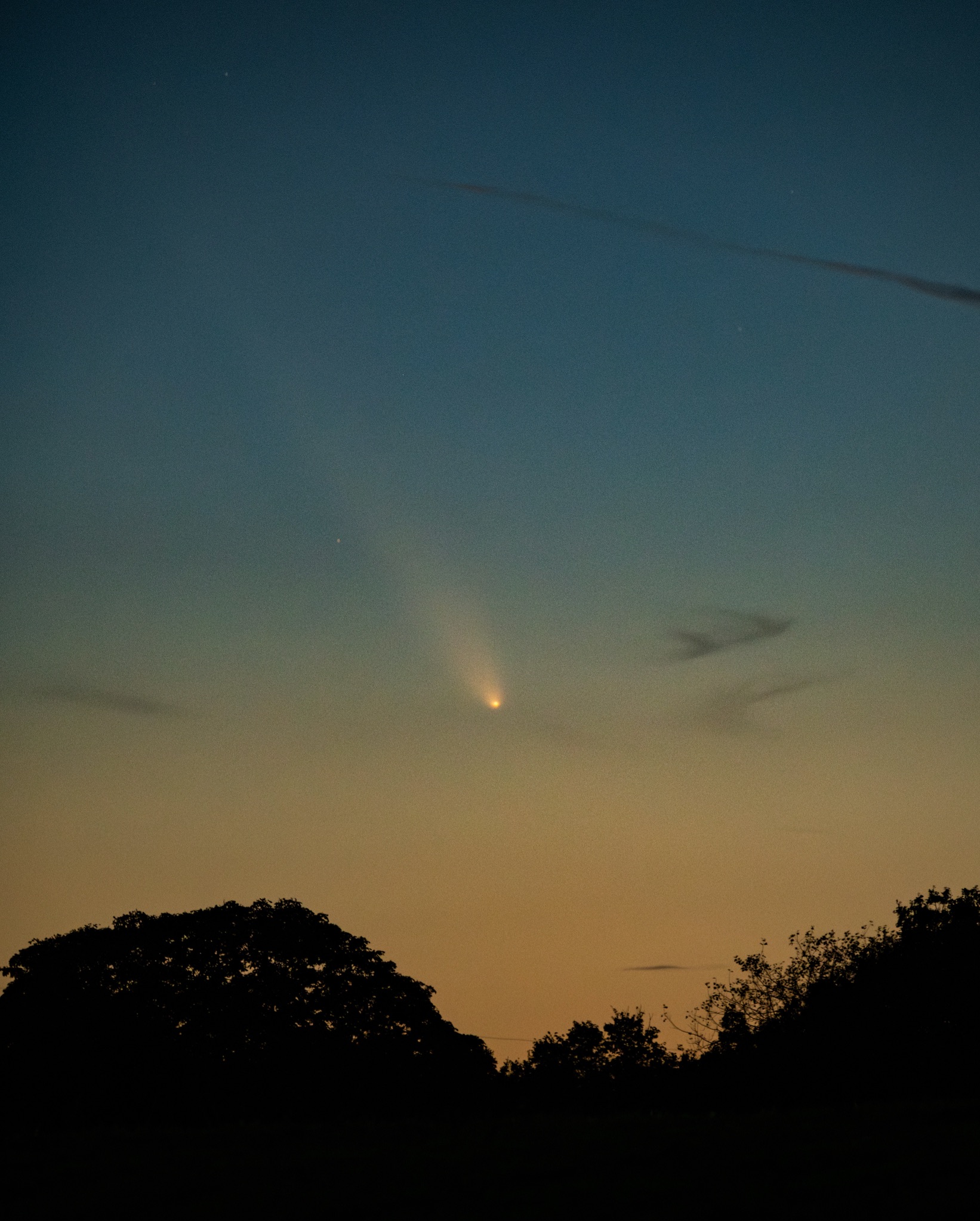 Community photo entitled Comet C/2023 A3 (Tsuchinshan-ATLAS) by Arash Sefidgaran on 10/12/2024 at Mitcham Common, London, UK