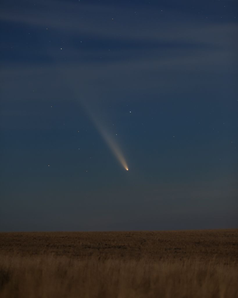 Community photo entitled Comet C/2023 A3 by Susan Jensen on 10/13/2024 at Odessa, WA