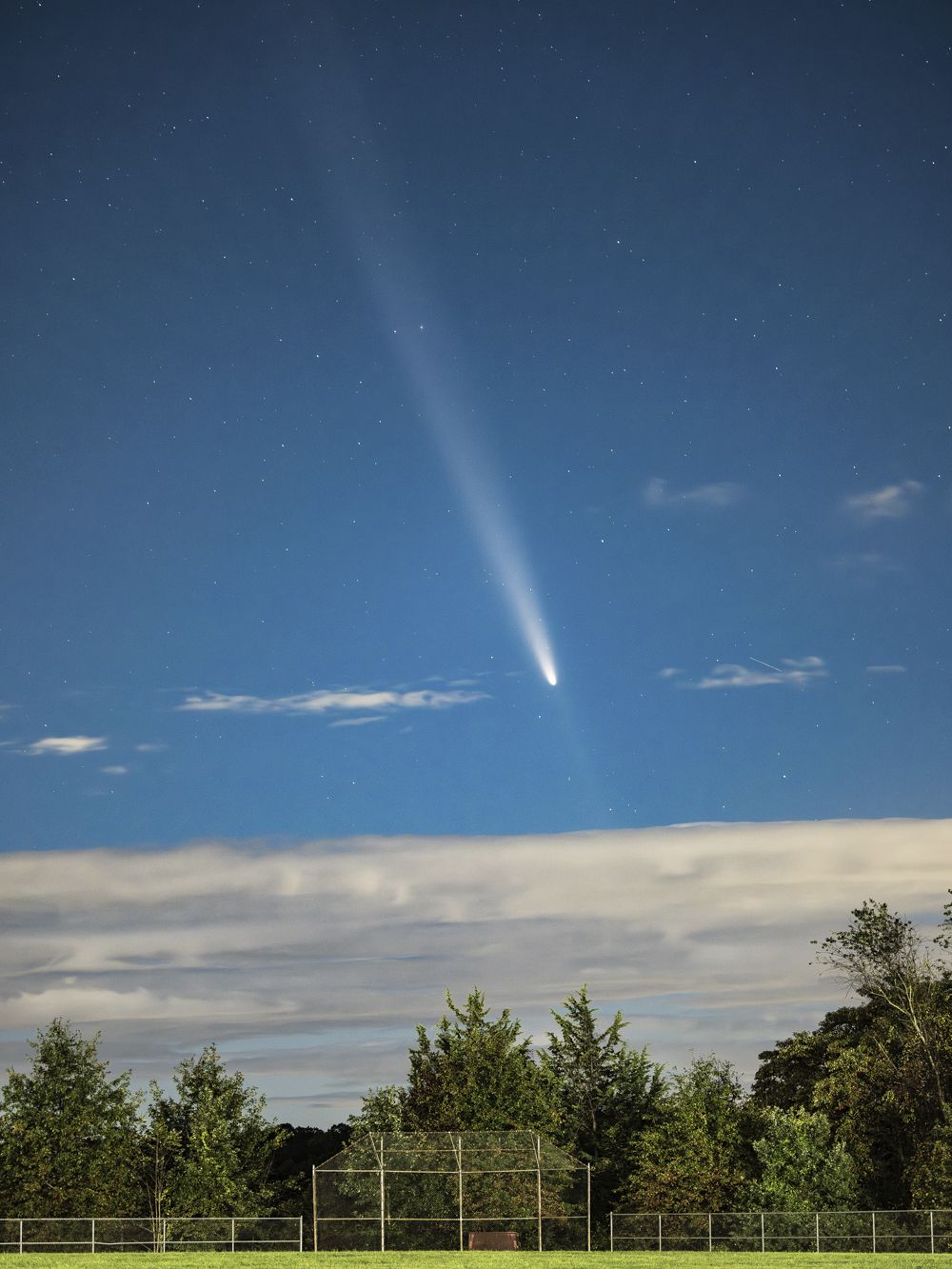 Community photo entitled Comet C/2024 A3, Glenwood MD, 10 Oct 24 by Jim Bruzek on 10/14/2024 at Glenwood, Maryland, US