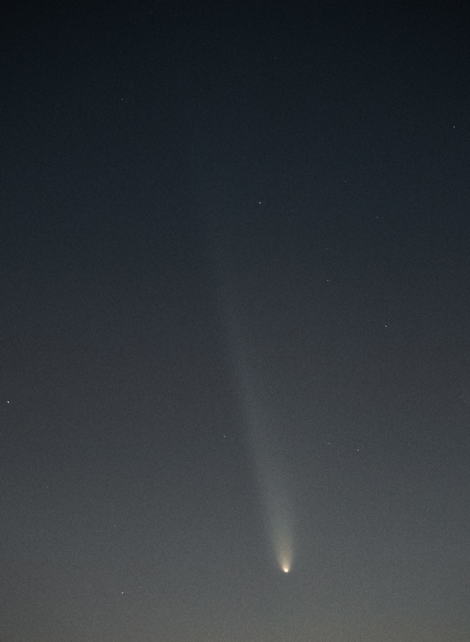 Community photo entitled Comet 2023 A3 in fading light by Eliot Herman on 10/12/2024 at Tucson AZ