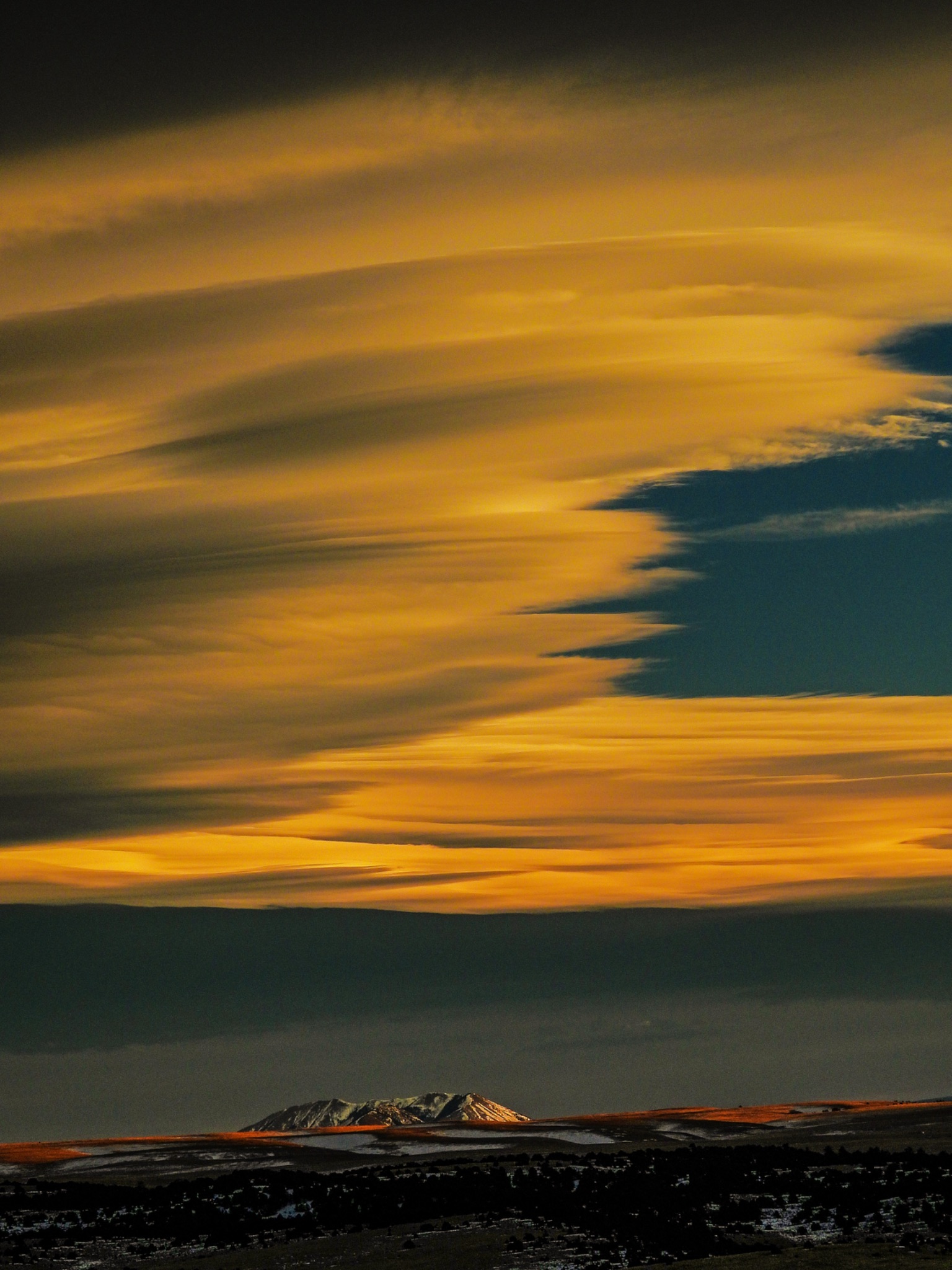 Community photo entitled Lenticular Clouds Over Valley by Christoph Stopka on 12/09/2024 at Wet Mountain Valley, Colorado/USA