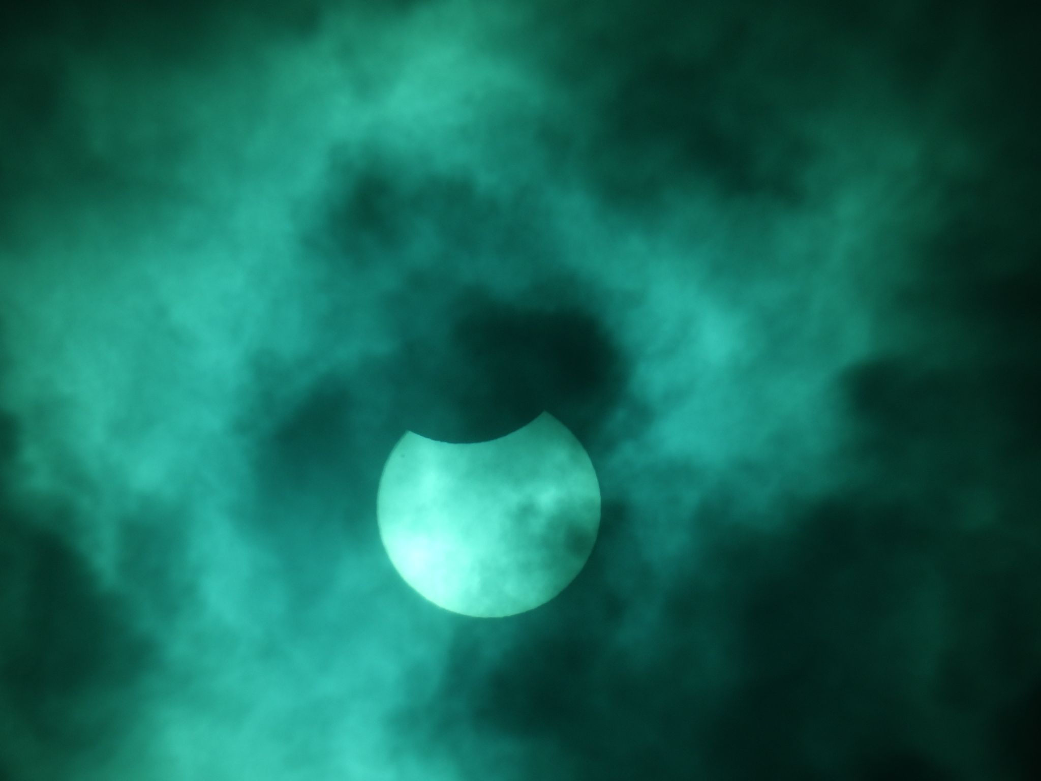 Community photo entitled 28 March 2025 Partial eclipse by ADRIAN HAYWARD on 03/29/2025 at Manea, Cambridgeshire, UK