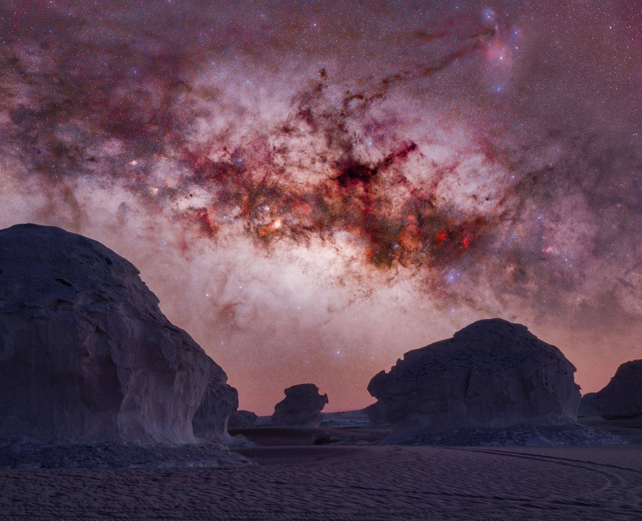 Community photo entitled First Galactic core light by Amr Abdulwahb on 03/07/2025 at Egypt