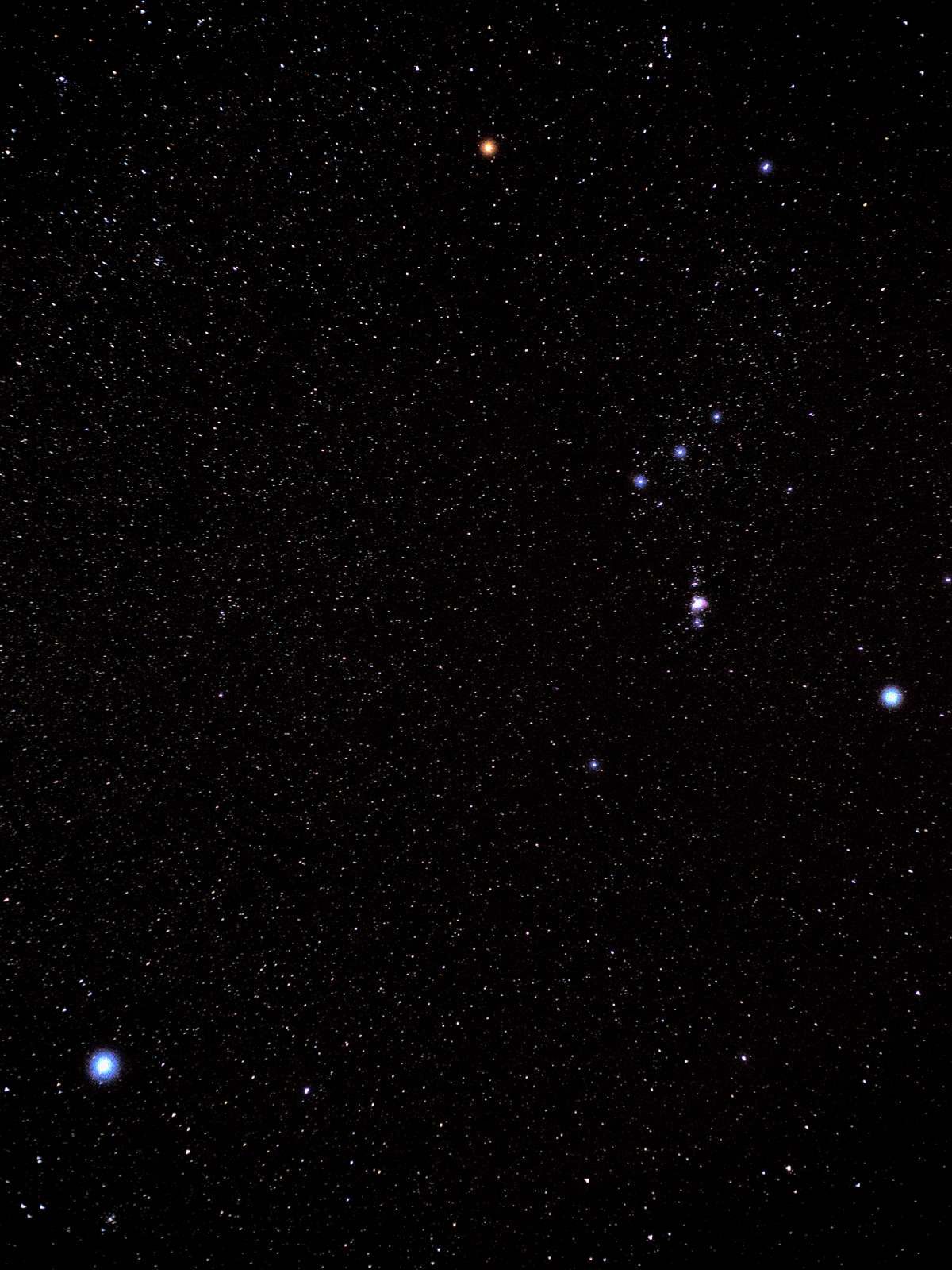 Community photo entitled Colorful Orion & Sirius by Howard Cohen on 03/22/2025 at Chiefland, Florida USA