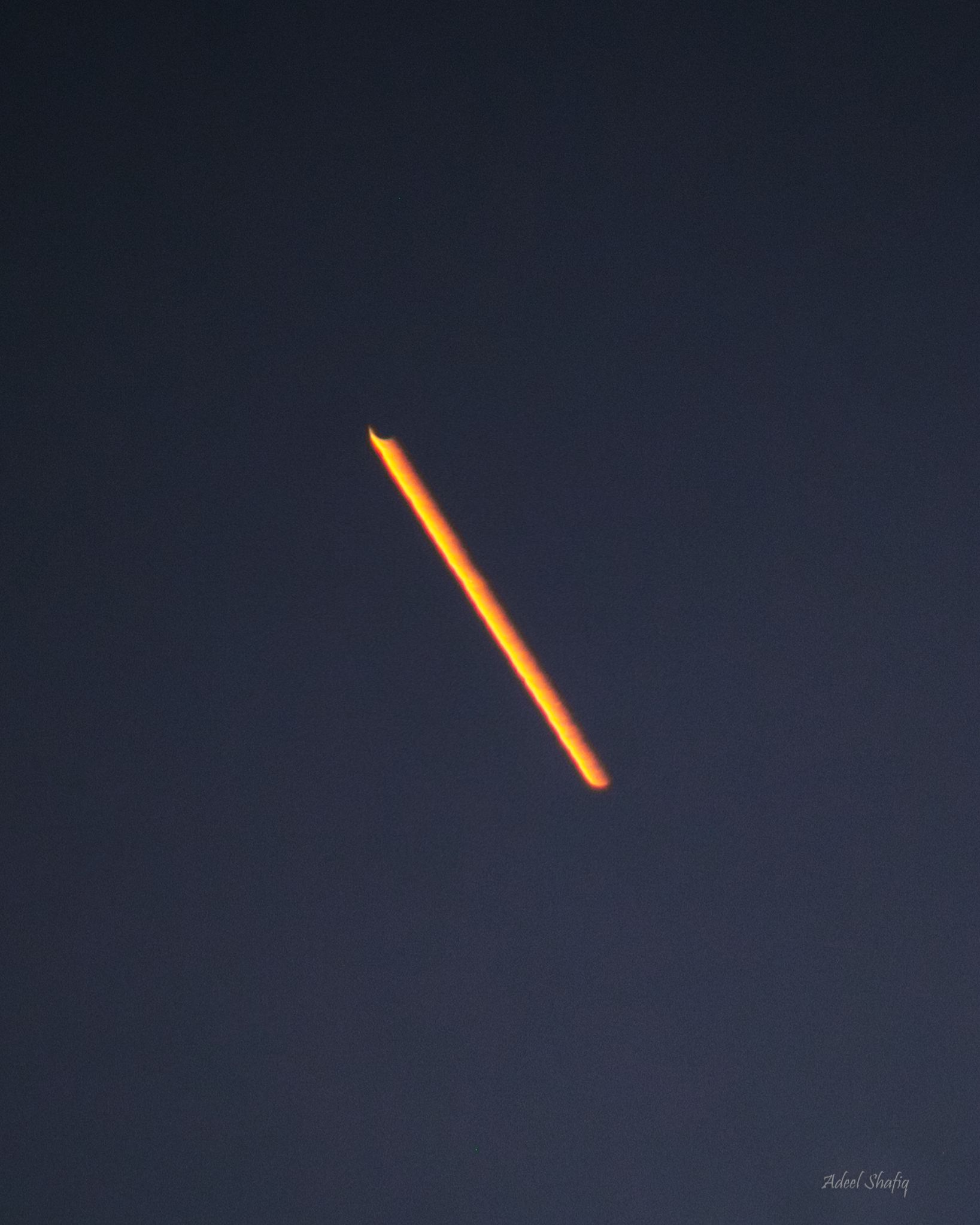 Community photo entitled 60 seconds of Venus's crescent phase! by Adeel Shafiq on 03/14/2025 at Lahore, Punjab, Pakistan