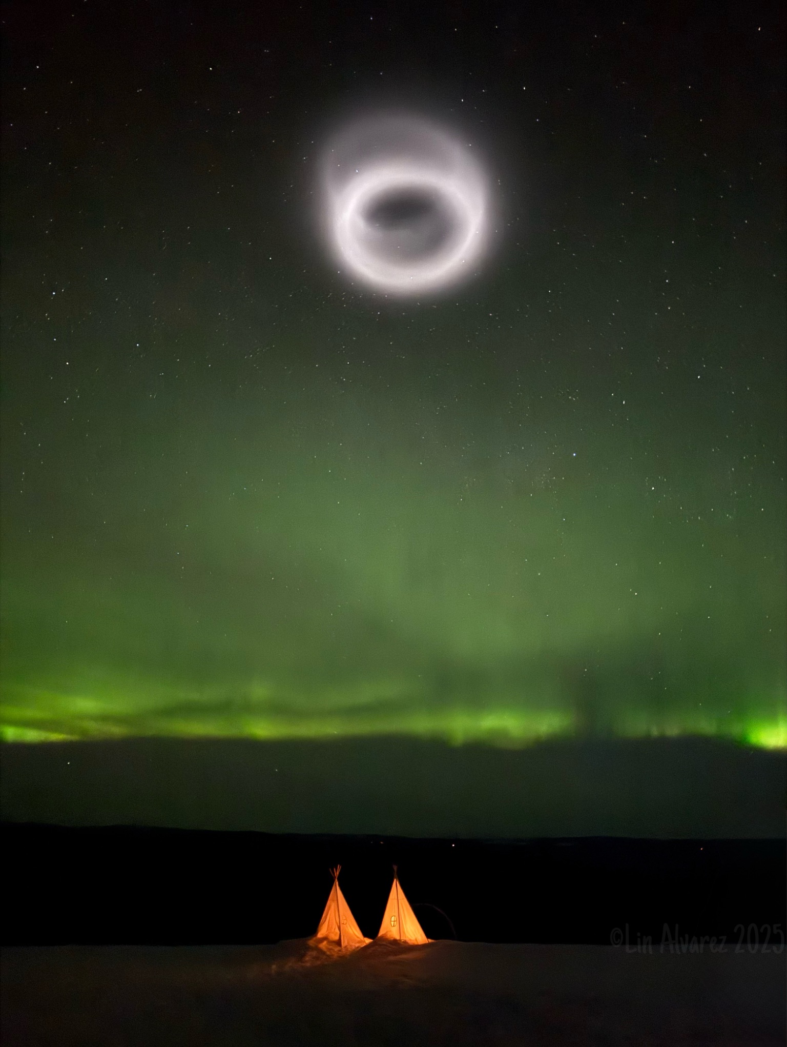 Community photo entitled Chasing The Lights by Linette Alvarez on 03/29/2025 at Fairbanks, Alaska