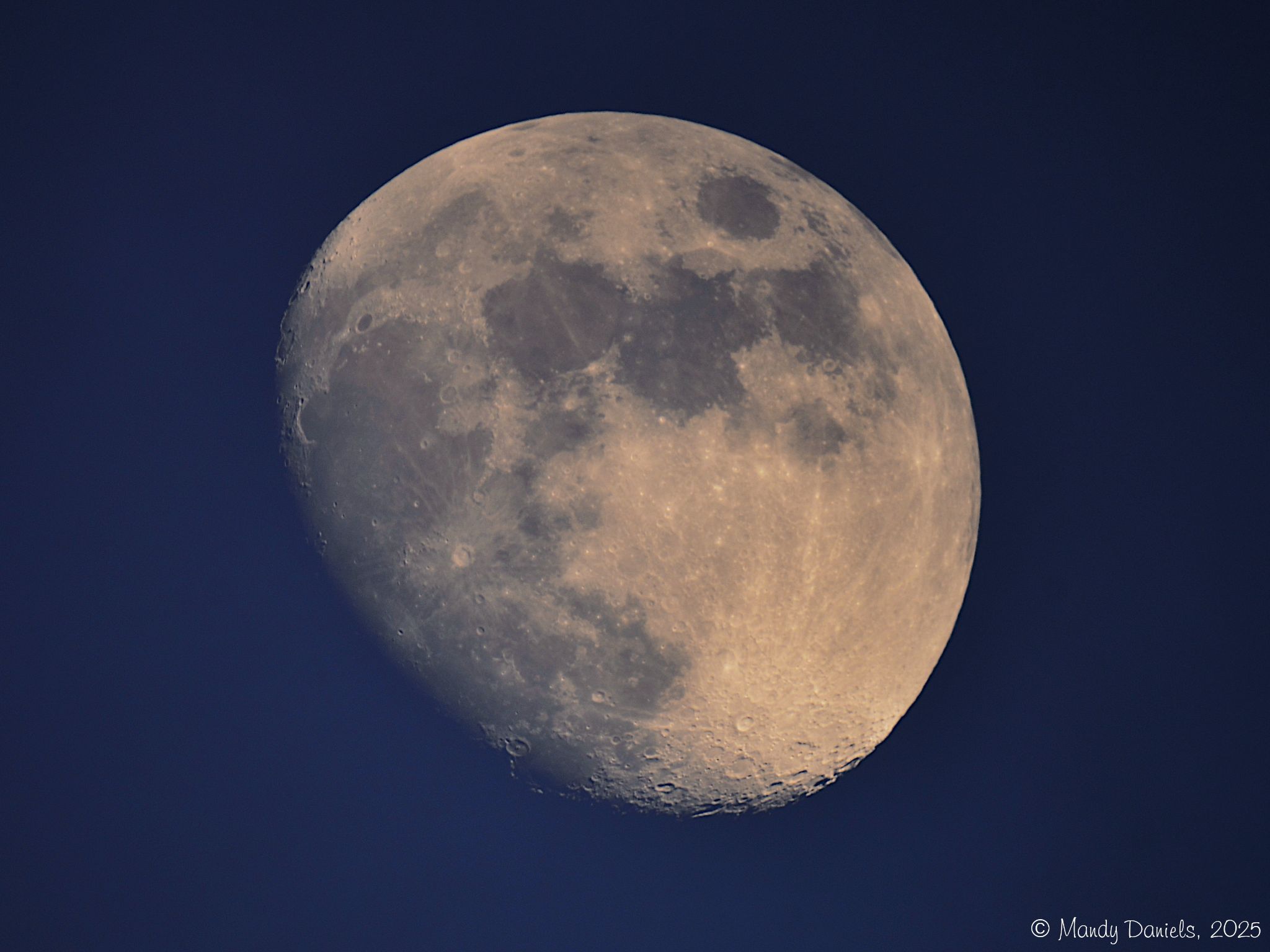 Community photo entitled Daylight Moon by Mandy Daniels on 05/08/2025 at Derbyshire, UK