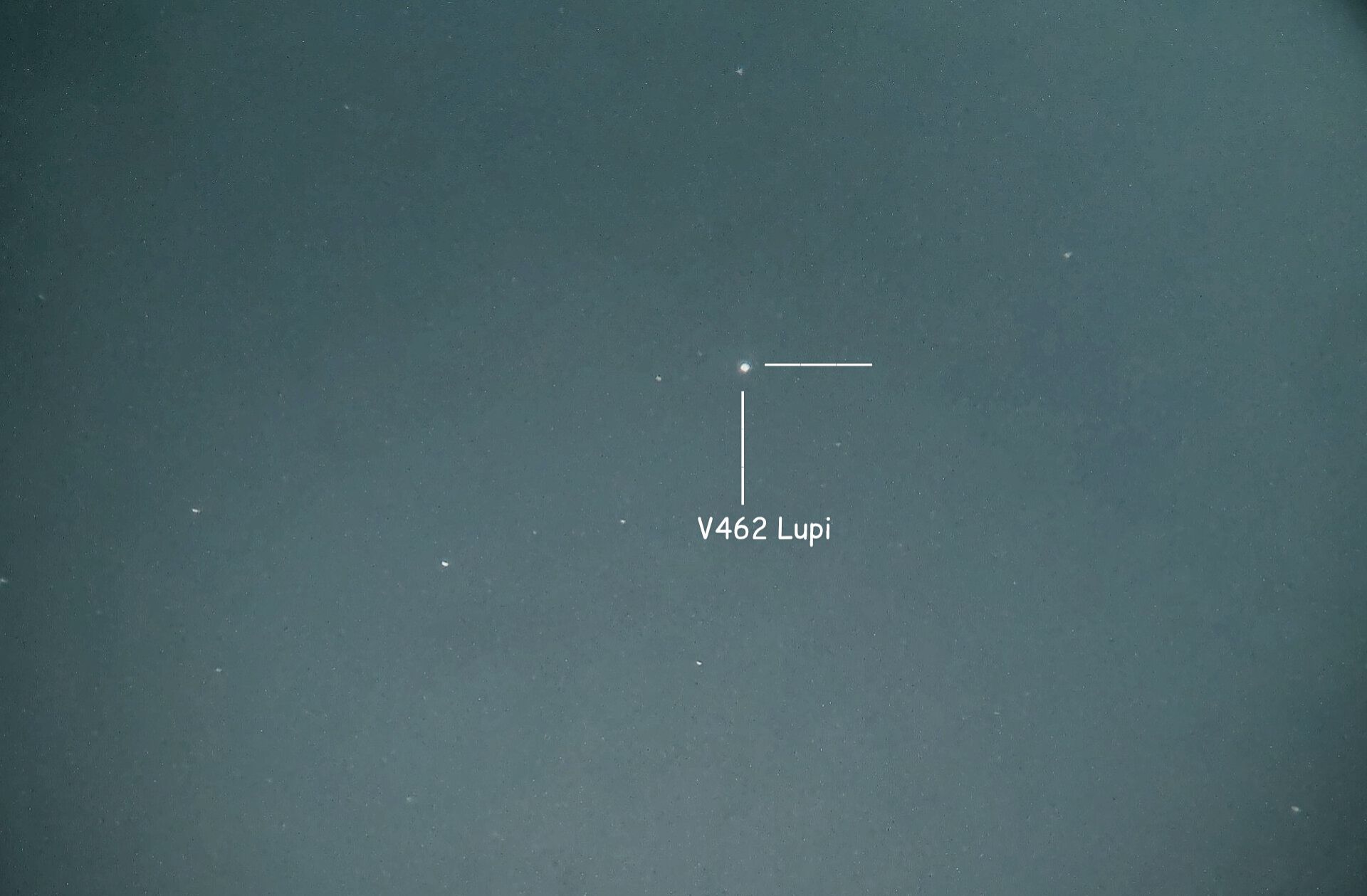 Community photo entitled Nova In Lupus by Vedant Pandey on 06/19/2025 at Varanasi uttar pradesh india