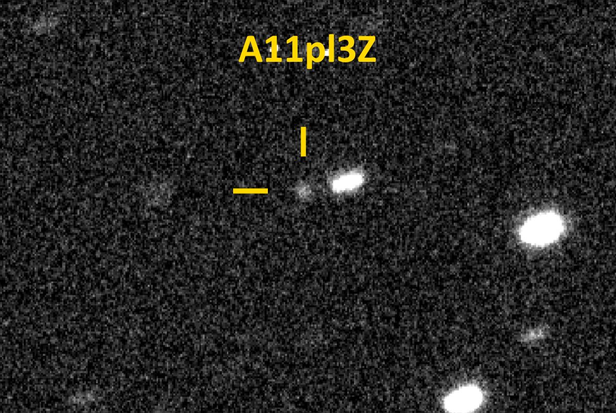Community photo entitled New interstellar object candidate A11pl3Z by Filipp Romanov on 07/02/2025 at Deep Sky Chile at Rio Hurtado Valley, Chile