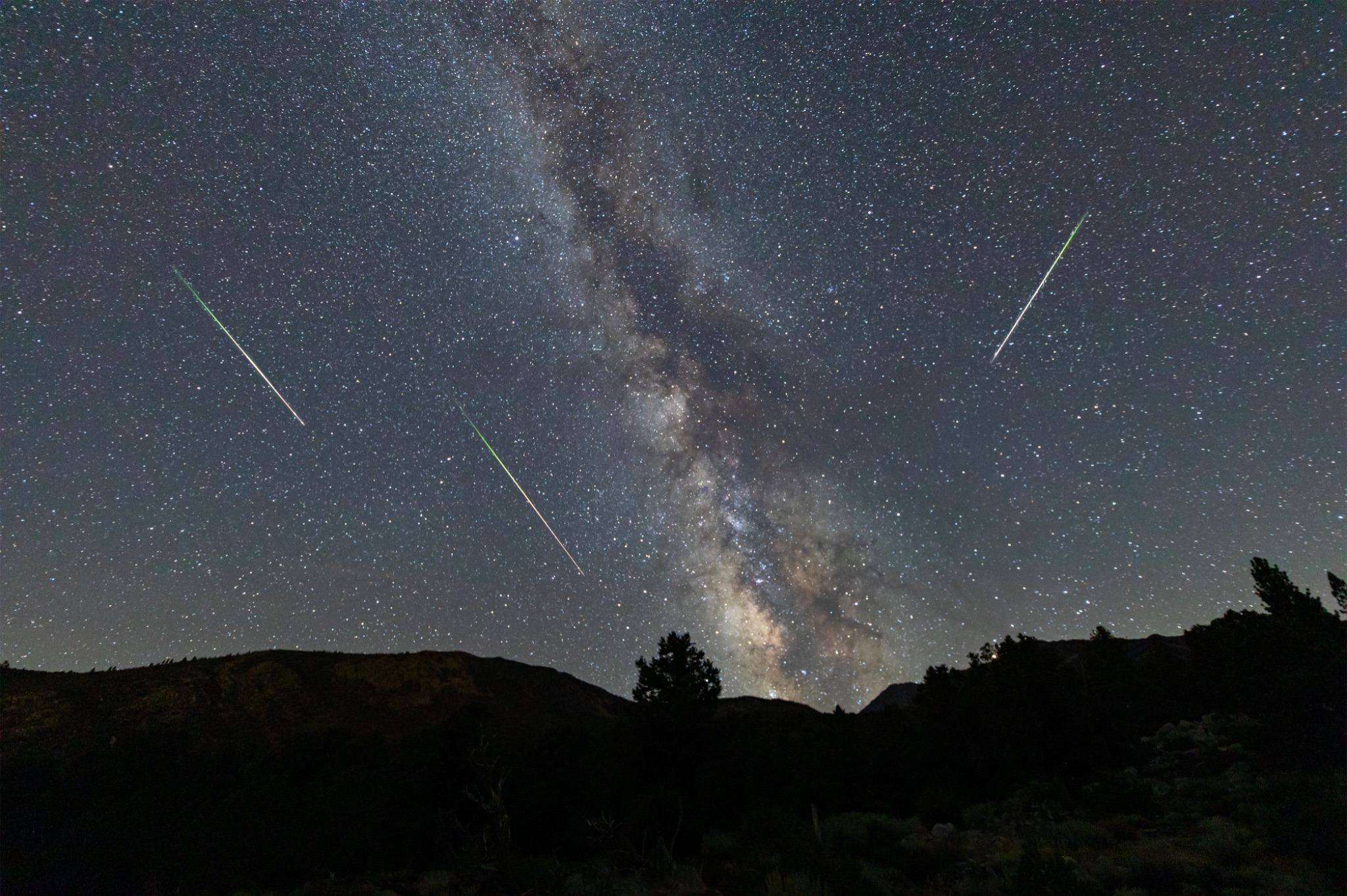 Community photo entitled 2025 Delta Aquariids Meteor Shower from the Eastern Sierra, CA. by Jeremy Evans on 07/30/2025 at Eastern Sierra, CA , USA