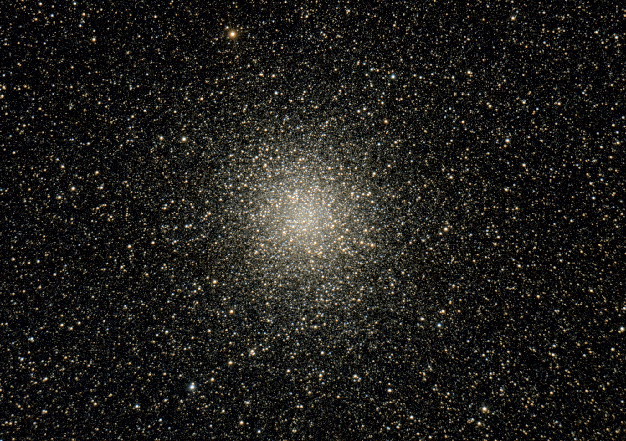 Community photo entitled Messier 22, the Great Sagittarius Globular Cluster by Gwen Forrester on 07/02/2025 at DeKalb County, Tennessee, USA
