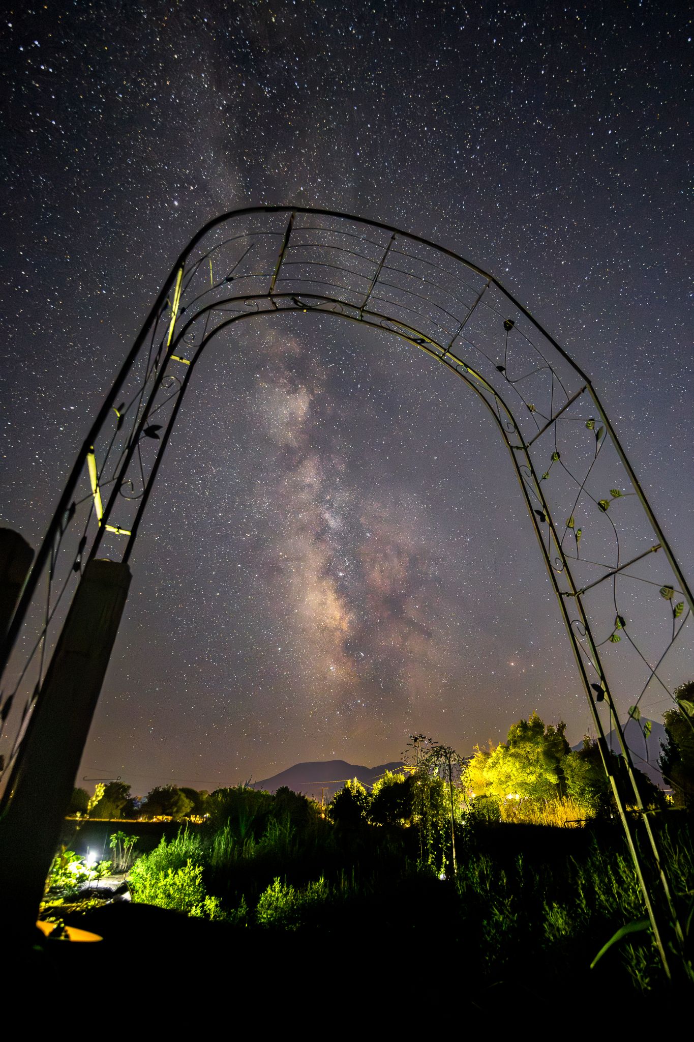 Community photo entitled The Gateway Arch by Ross Stone on 08/01/2025 at Big Pine, CA, USA