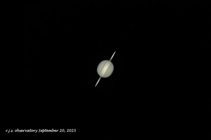 Community photo entitled Saturn at Opposition 2025 by Wo Wehali on 09/20/2025 at Atlanta, GA U.S.A.