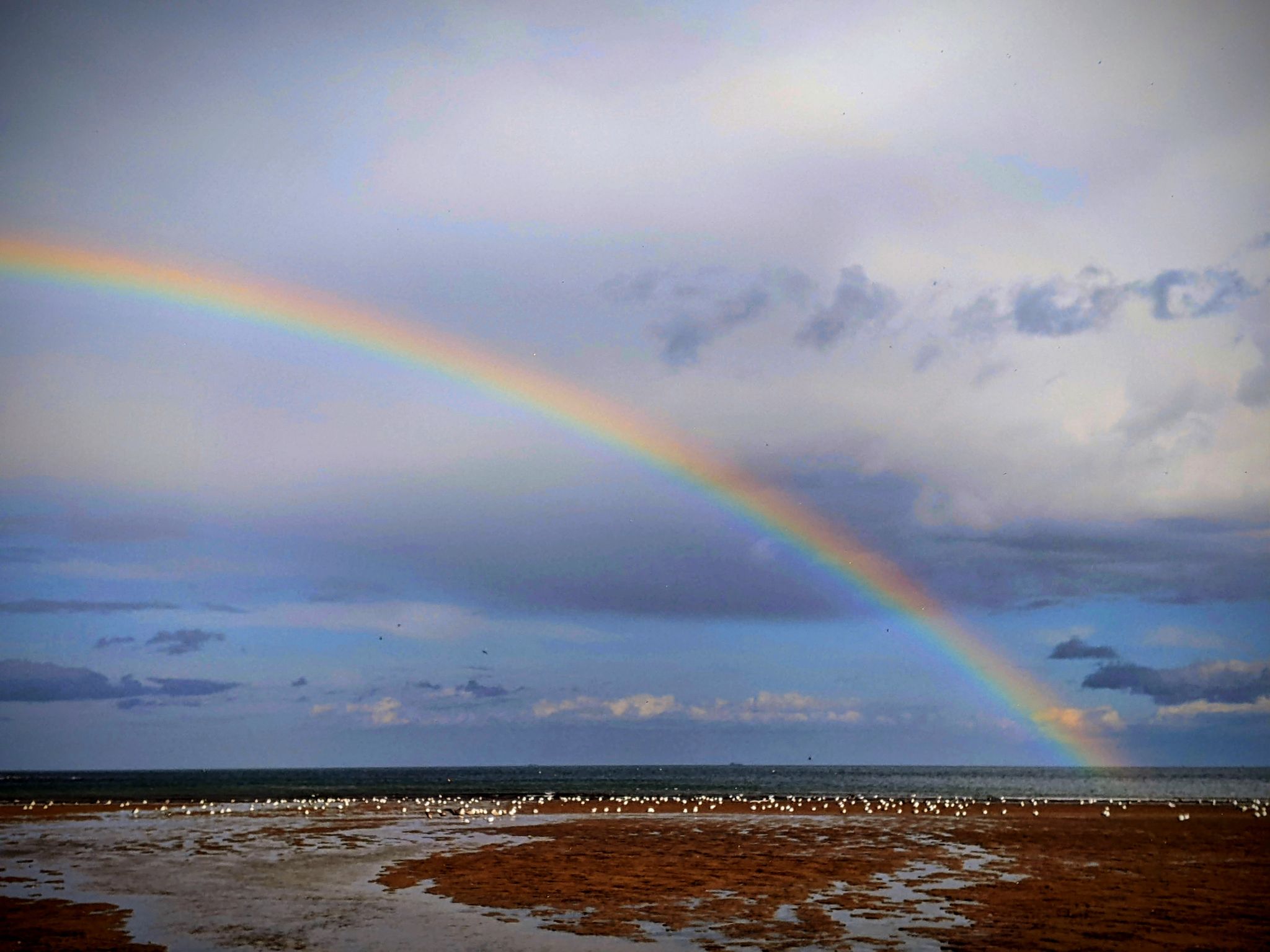 Community photo entitled Rainbow. by Kevan Hubbard on 09/13/2025 at Seaton Carew ,Co Durham ,England