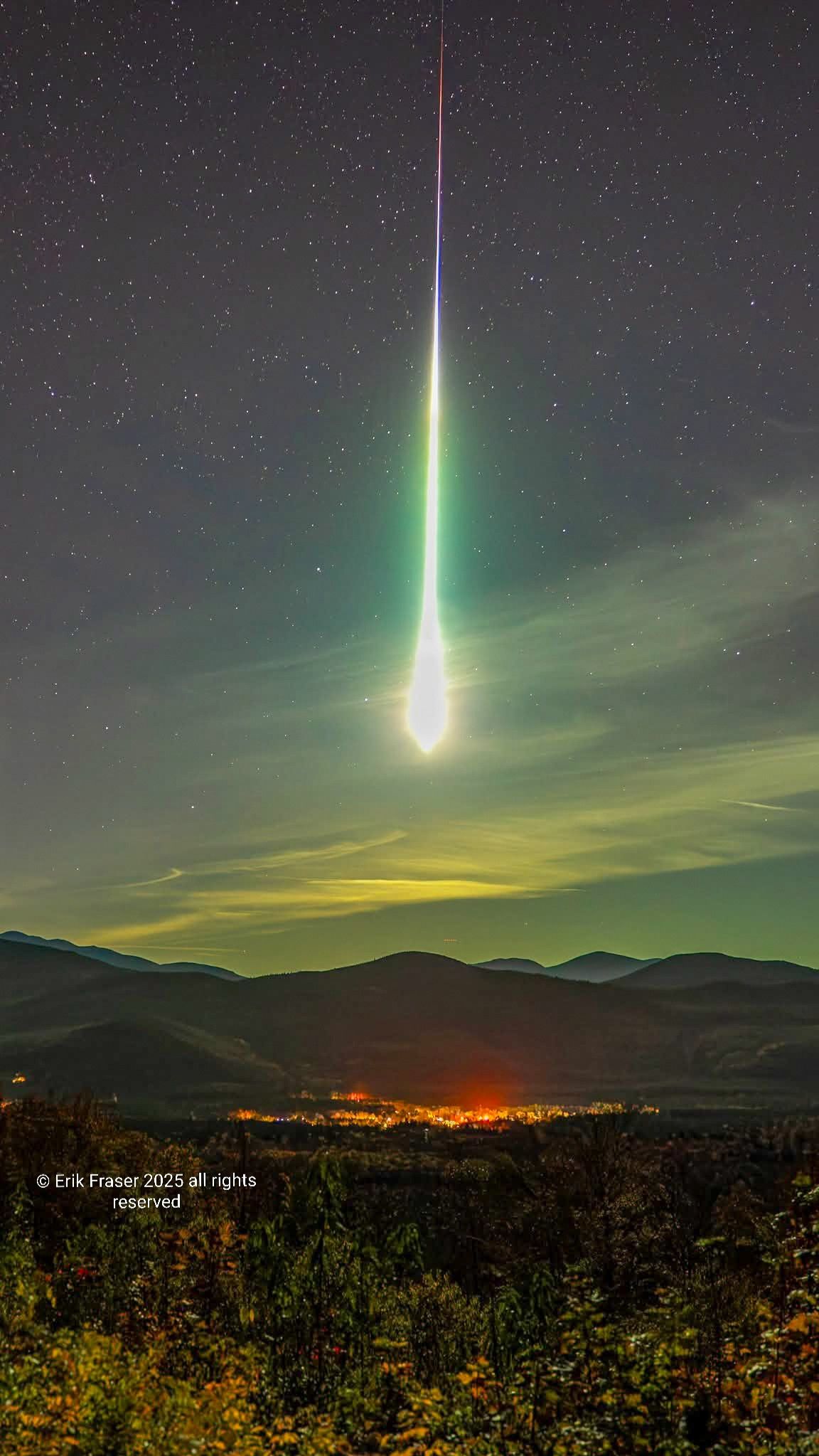 Community photo entitled Green Monster by Erik Fraser on 10/17/2025 at White Mountains New Hampshire