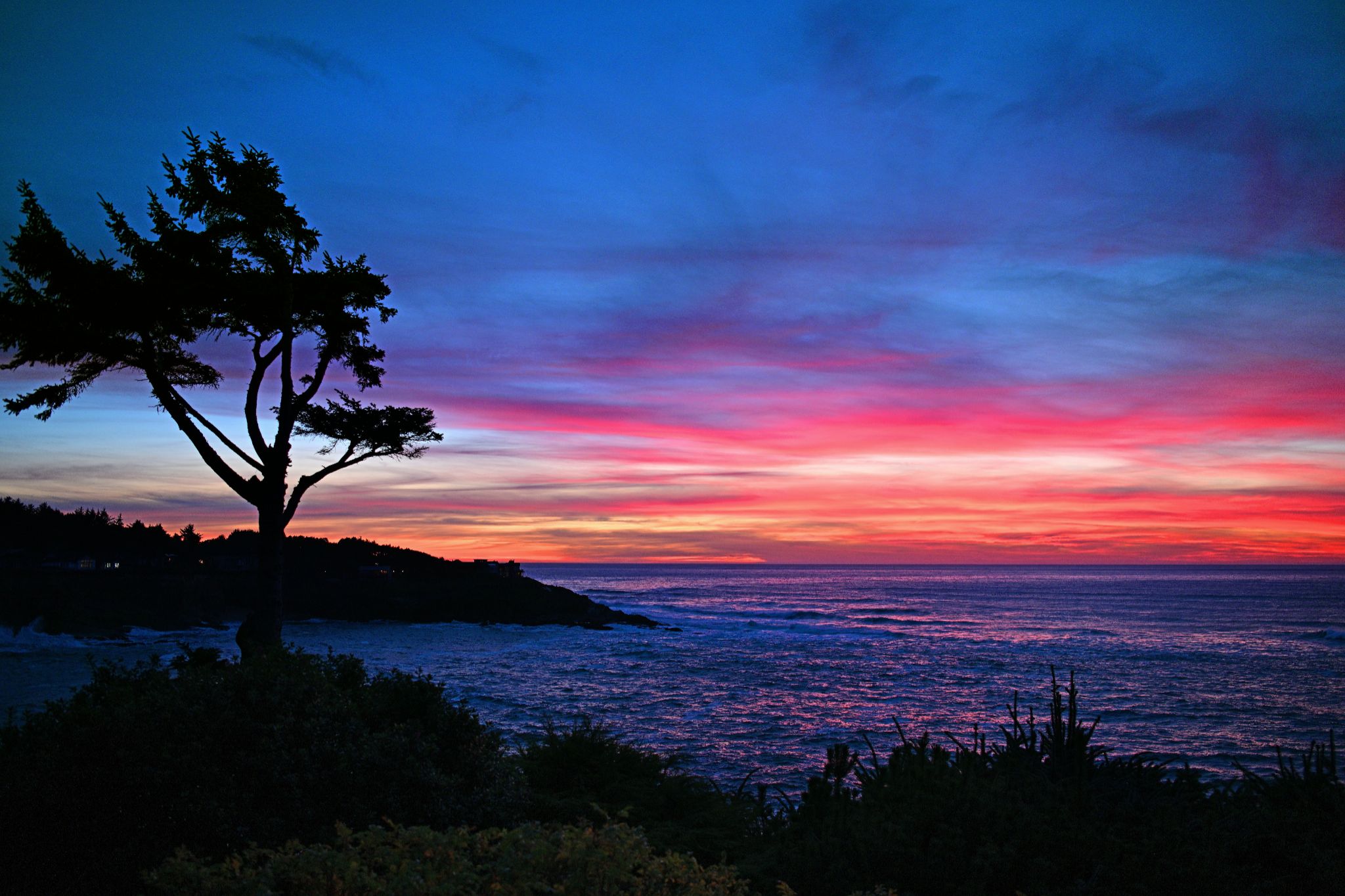 Community photo entitled Twilight of Scattering of the Ashes by Cecille Kennedy on 11/08/2025 at Oregon Coast, Oregon