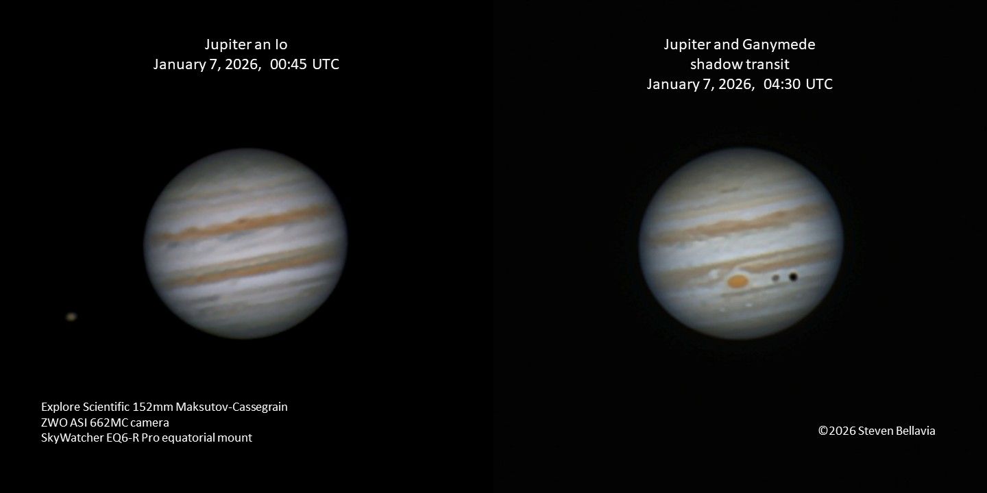 Community photo entitled Jupiter by Steven Bellavia on 01/07/2026 at Smithfield, VA
