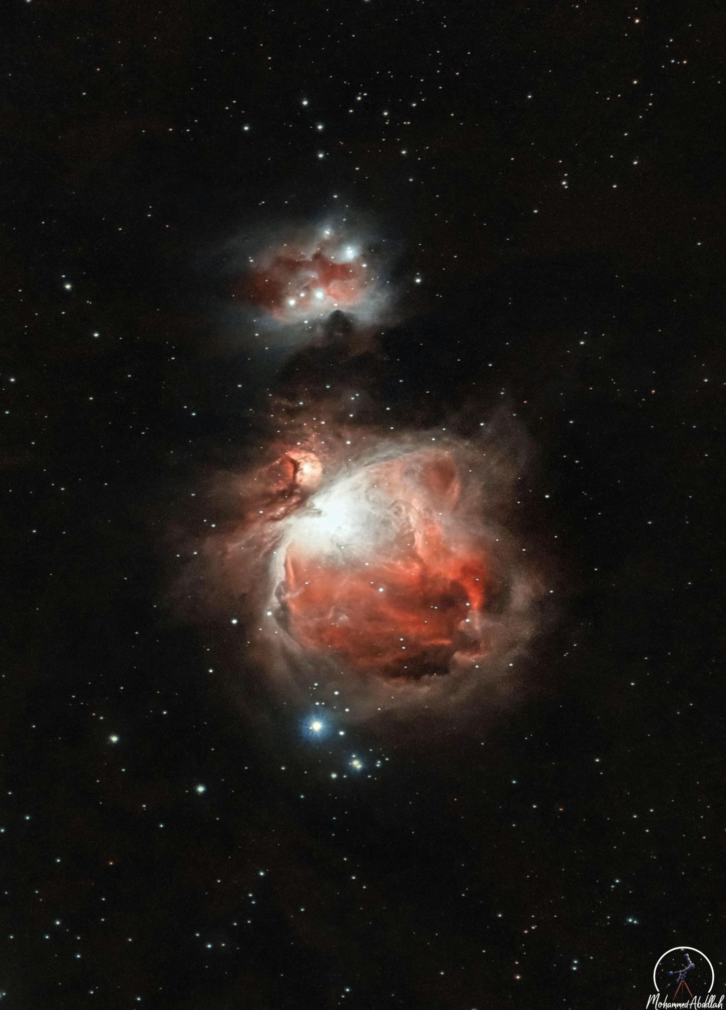 Community photo entitled The Great Orion Nebula by Mohammed Abdallah on 01/07/2026 at Suez, Egypt