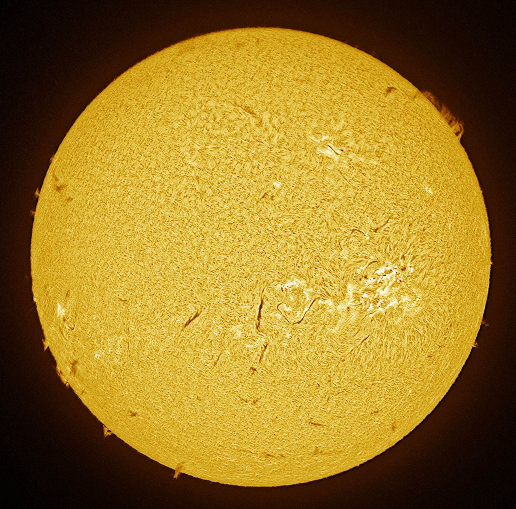 Community photo entitled Solar Activity by Jim Militello on 01/03/2026 at Tucson, Arizona  USA