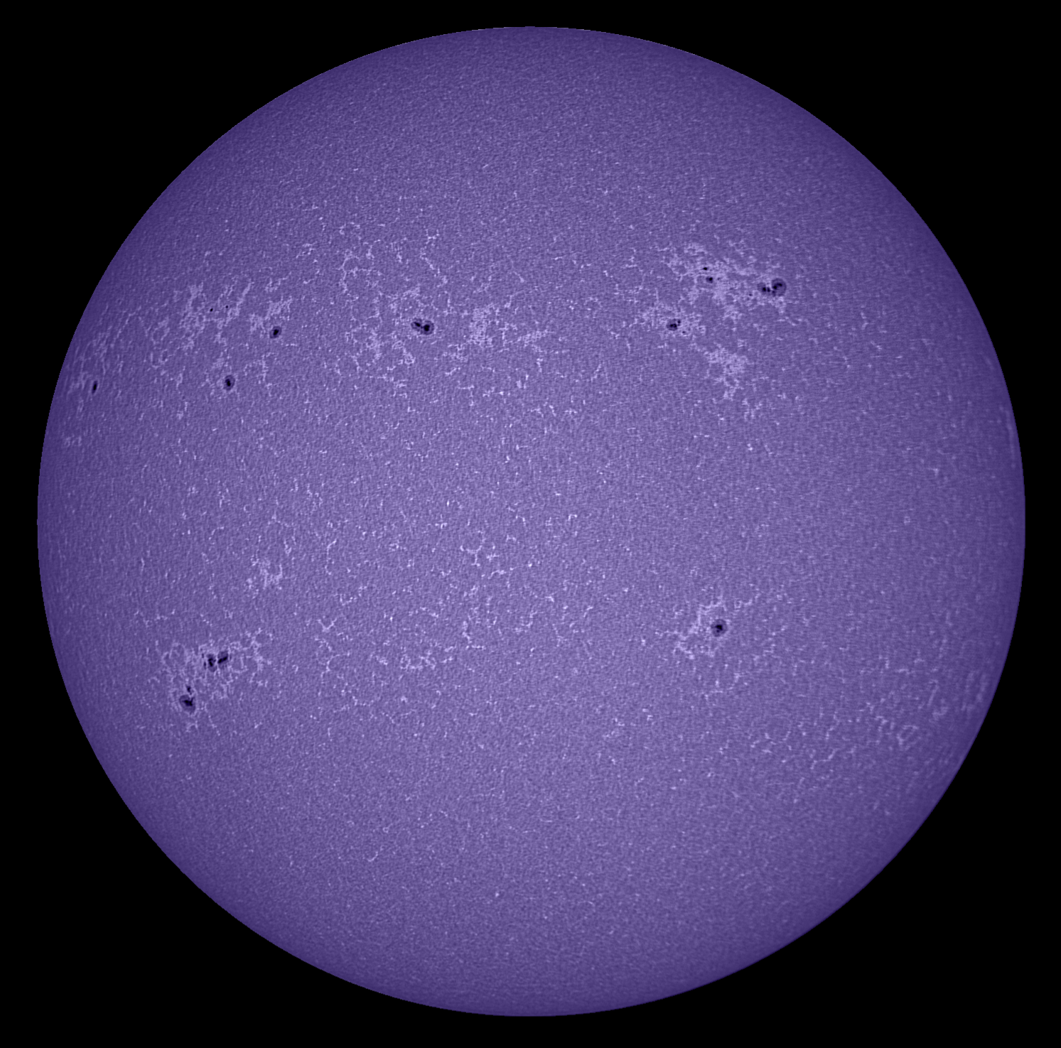 Community photo entitled Our sun in Calcium K by Anthony Faulkner on 03/29/2026 at Tucson, AZ.