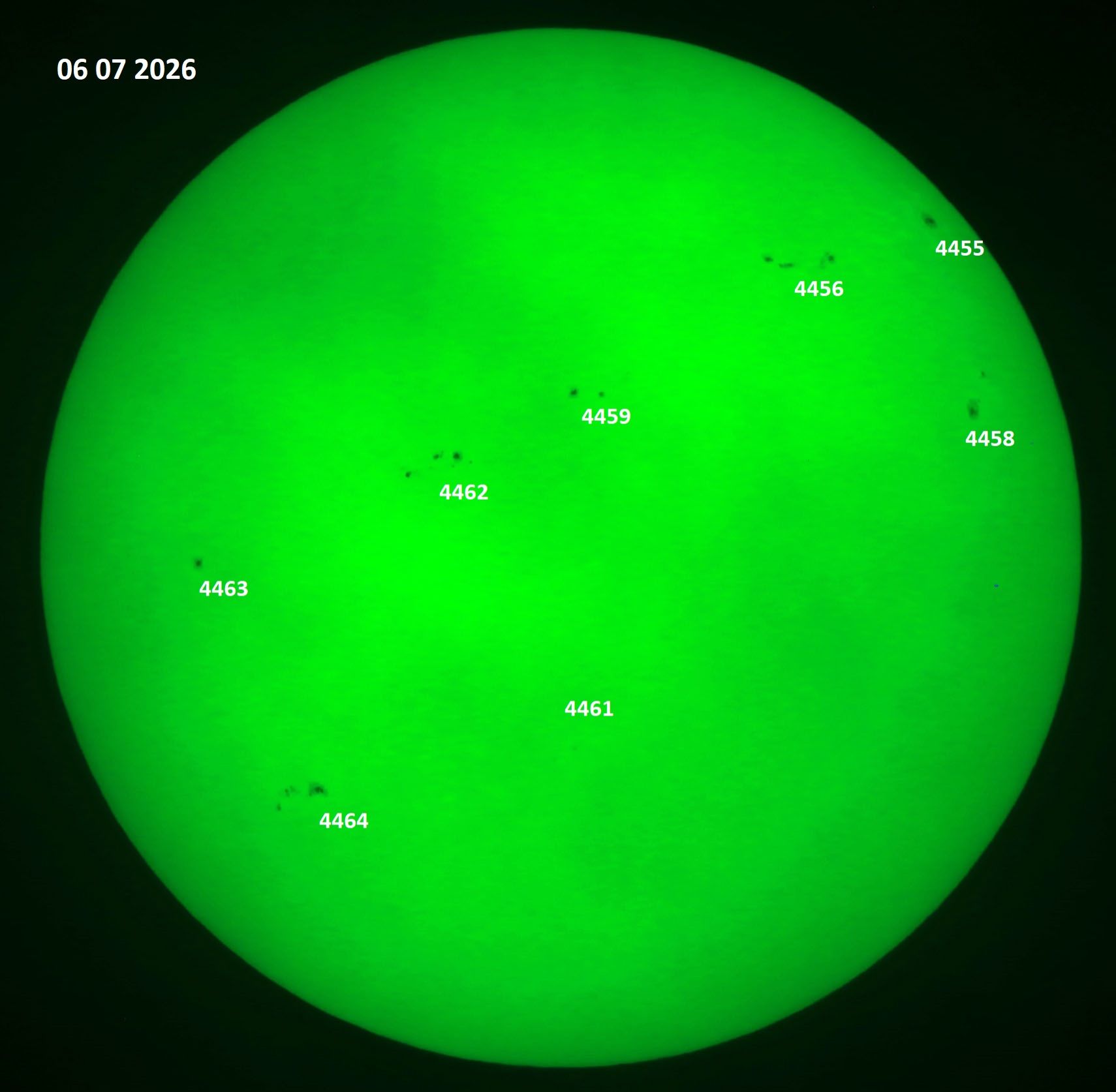 Community photo entitled A Parade of Sunspots! by Victor Rogus on 06/07/2026 at Sedona, Arizona, USA
