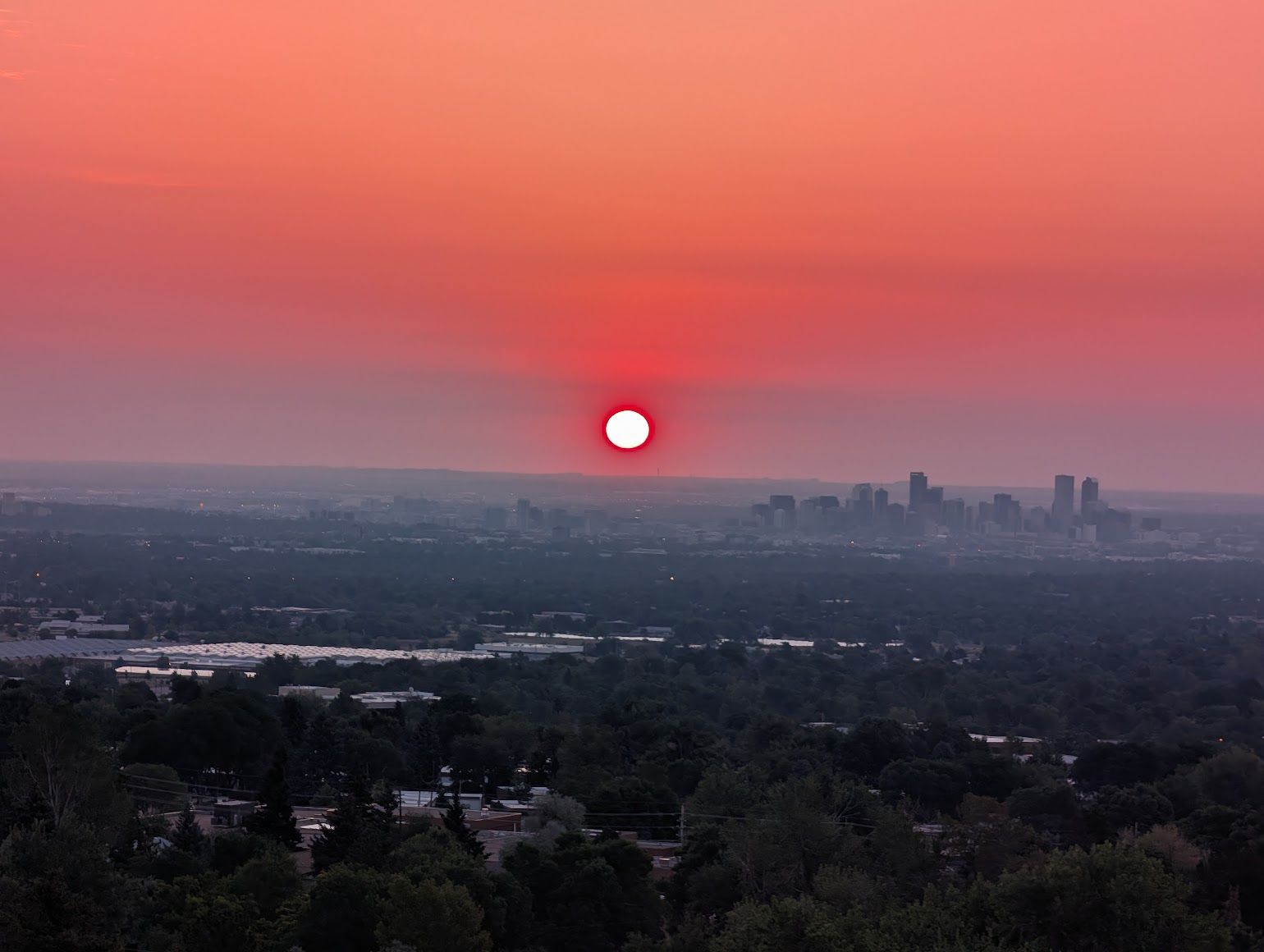 Community photo by Michael Enright | Lakewood Colorado viewing Downtown Denver