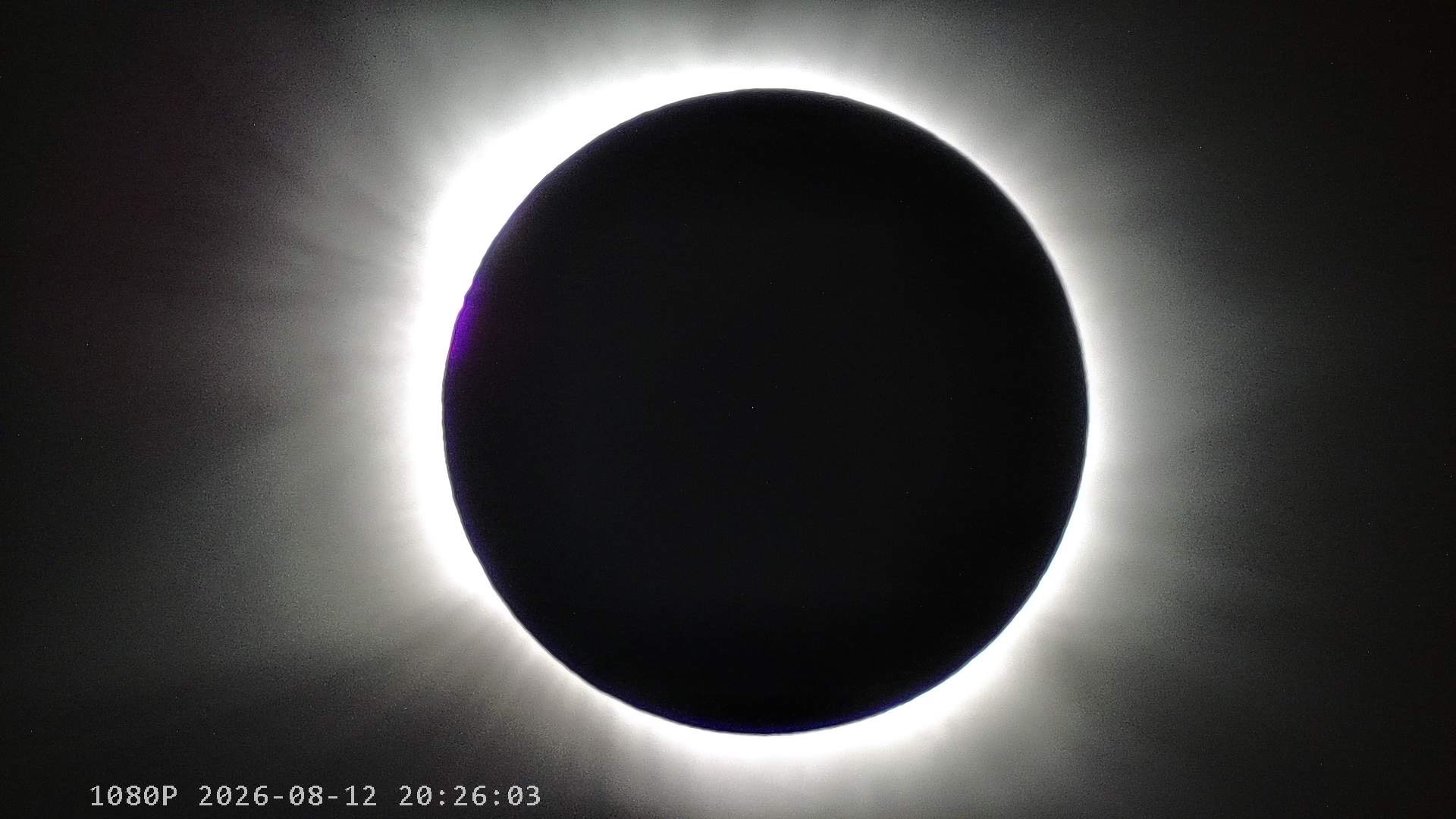 Community photo entitled Totality in spain by Joseph Melendres on 08/12/2026 at La Coruna Spain